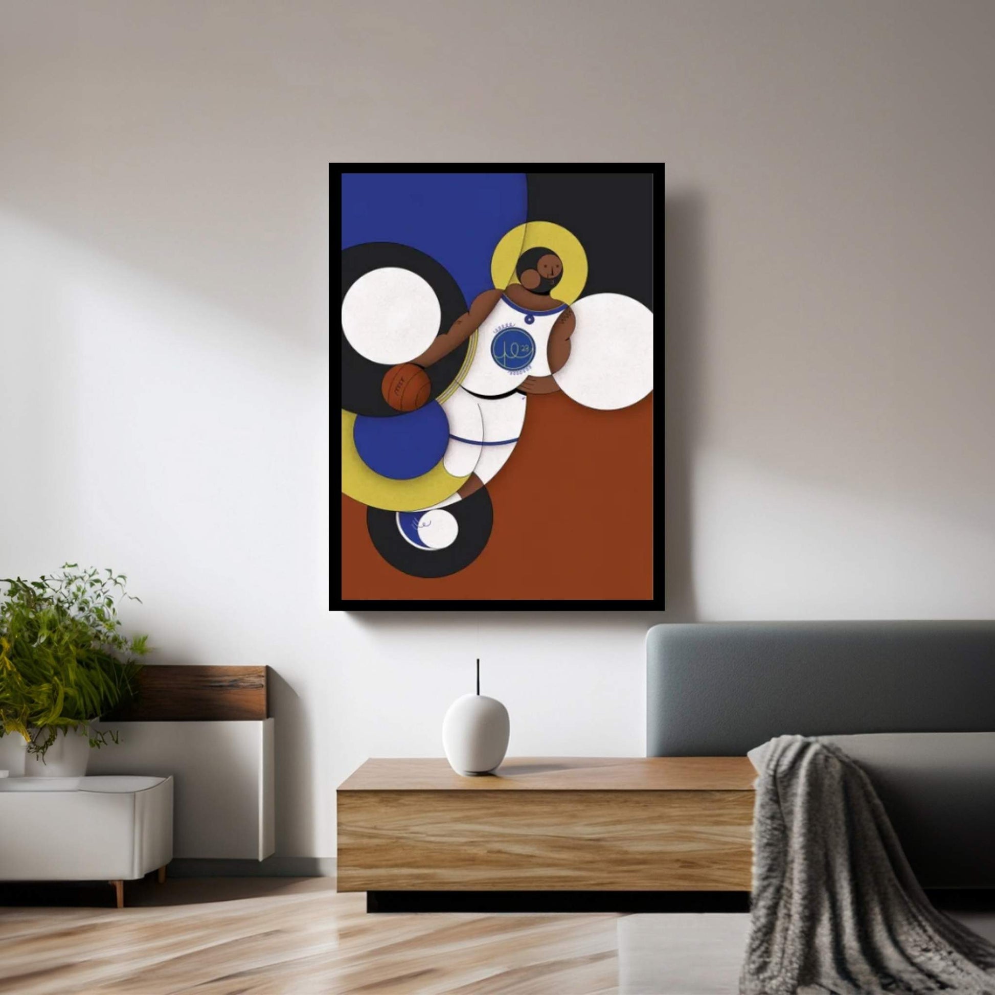 Dray Canvas Wall Art - Y Canvas