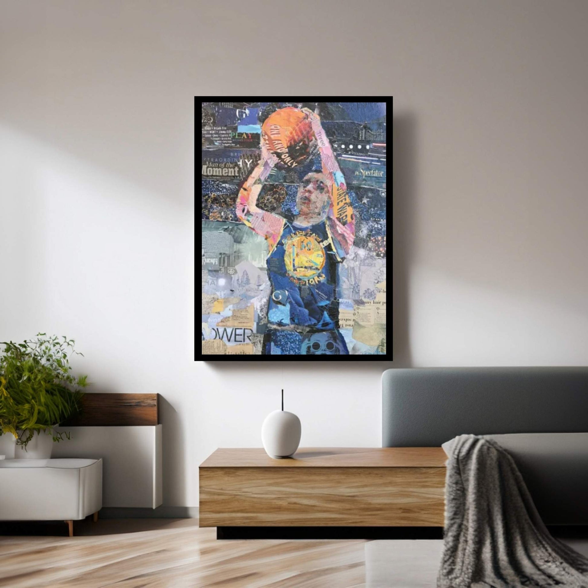 Curry Canvas Wall Art - Y Canvas