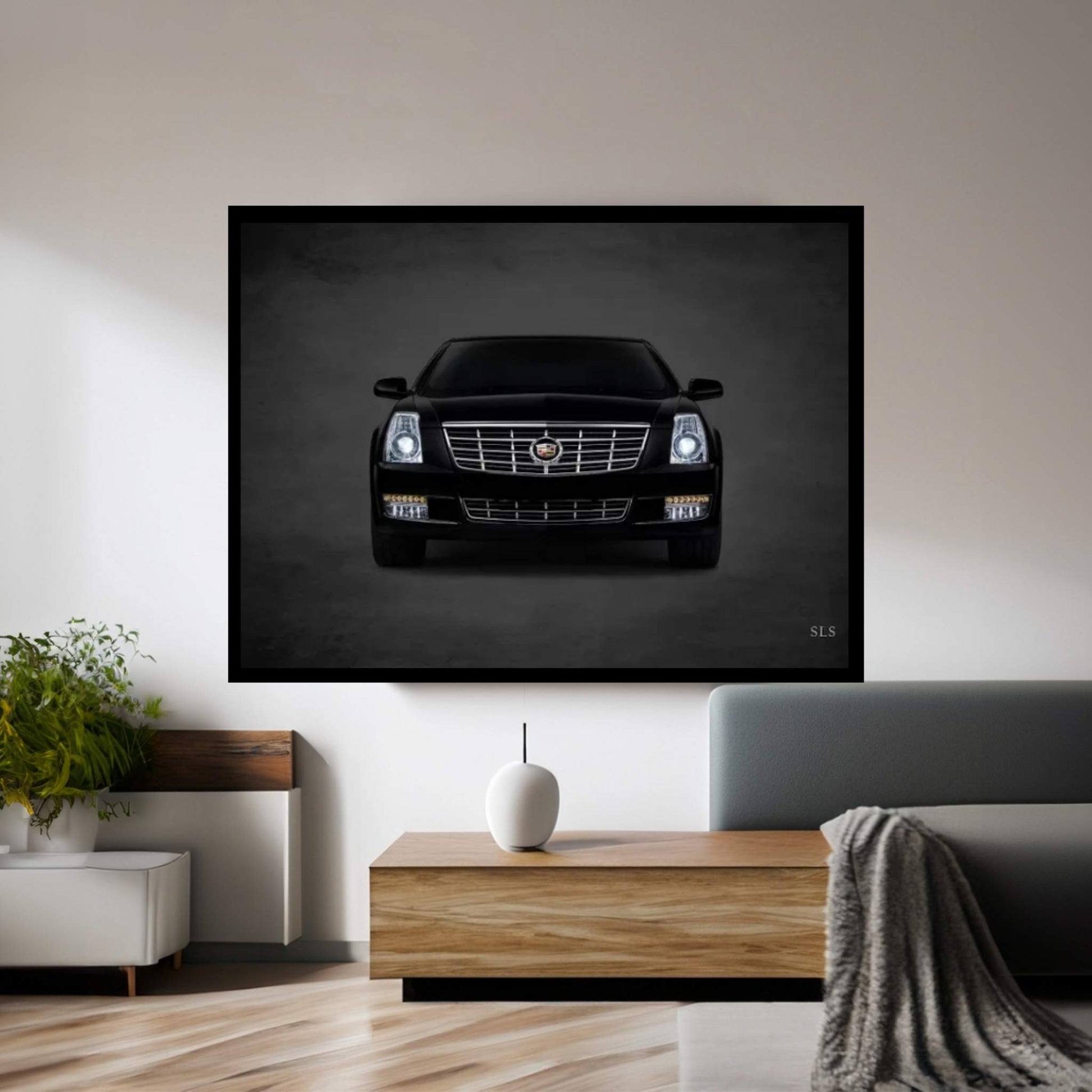 Cadillac SLS Canvas Wall Art - Y Canvas