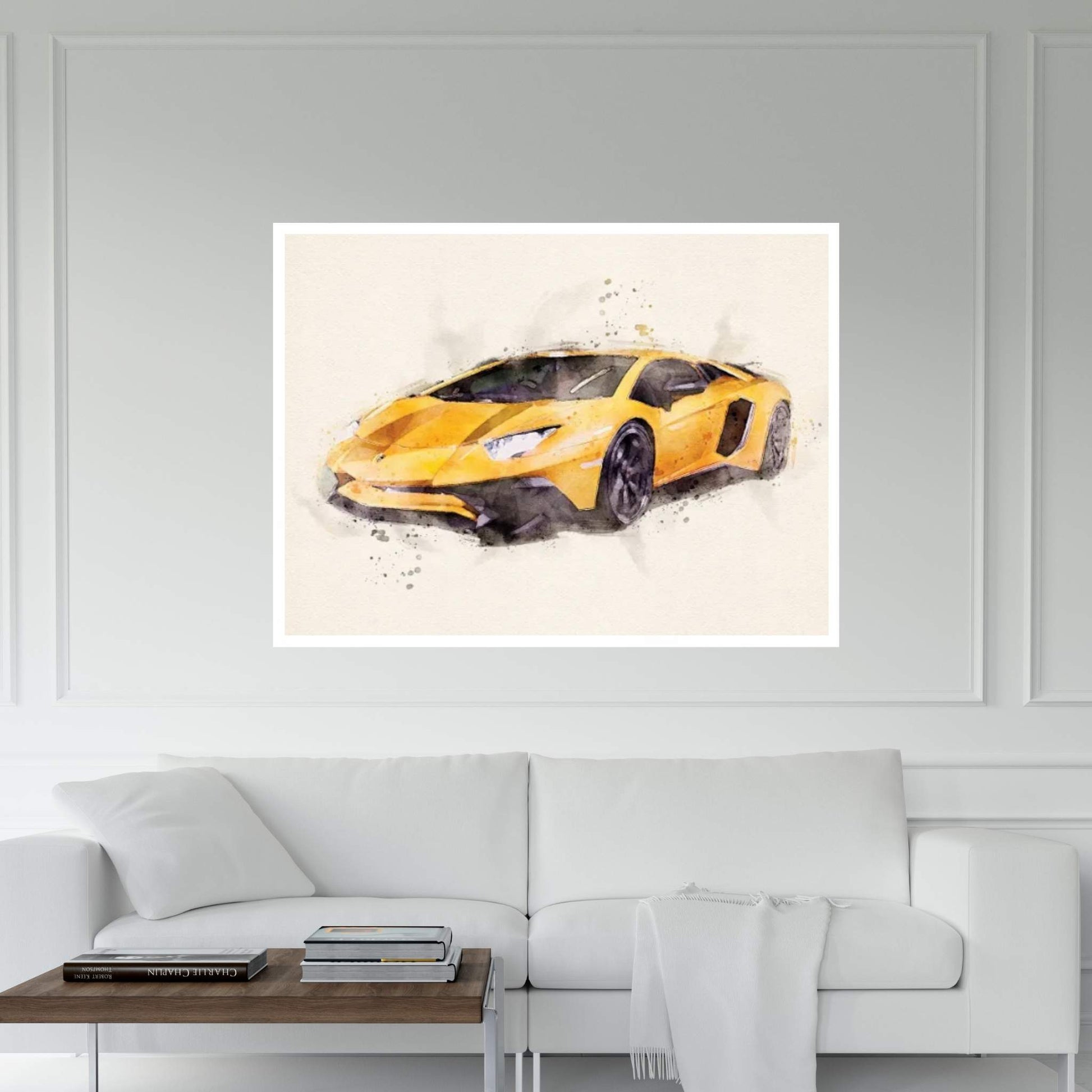 Lamborghini Aventador Torado Hp-750 Canvas Wall Art - Y Canvas