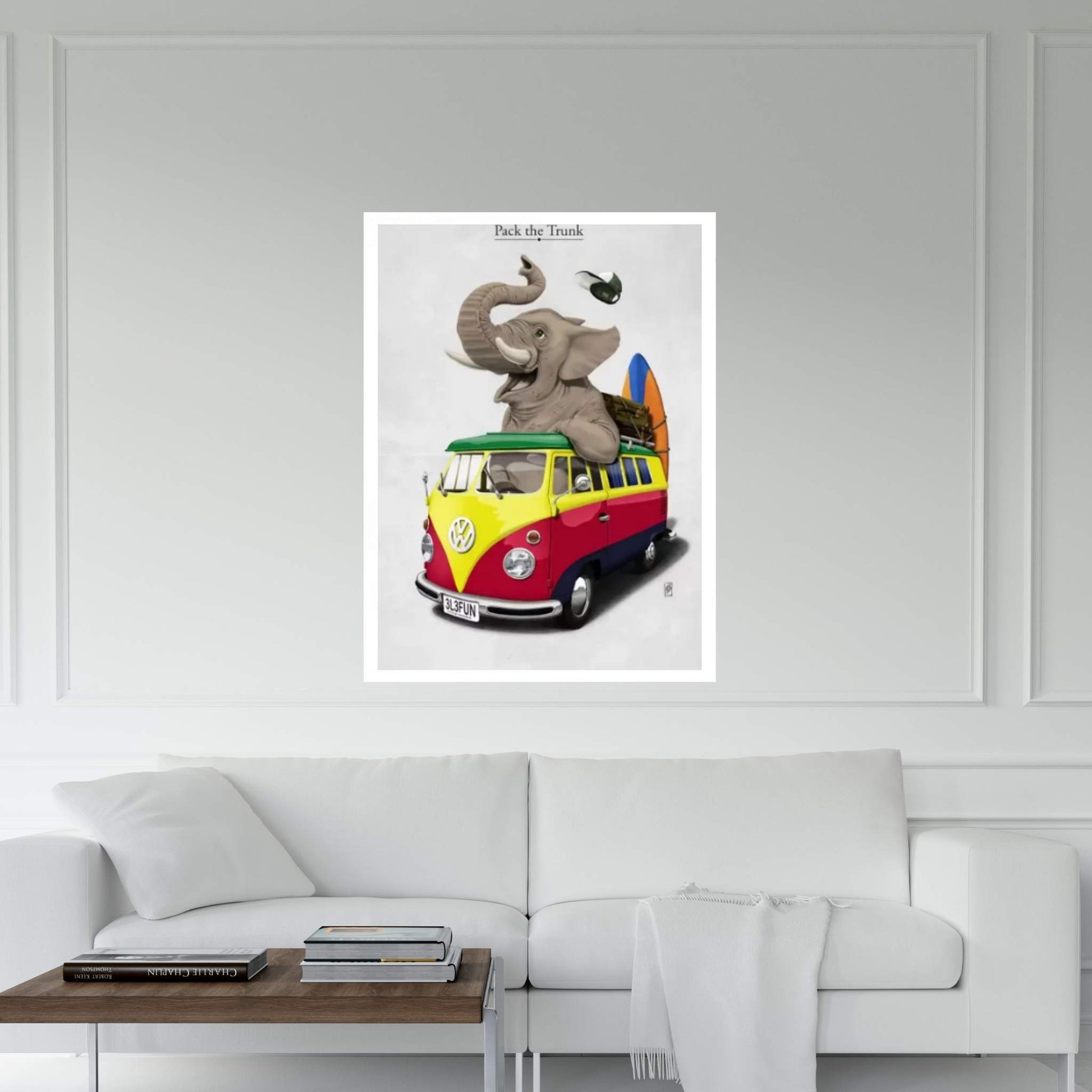 Pack-the-trunk I Canvas Wall Art - Y Canvas