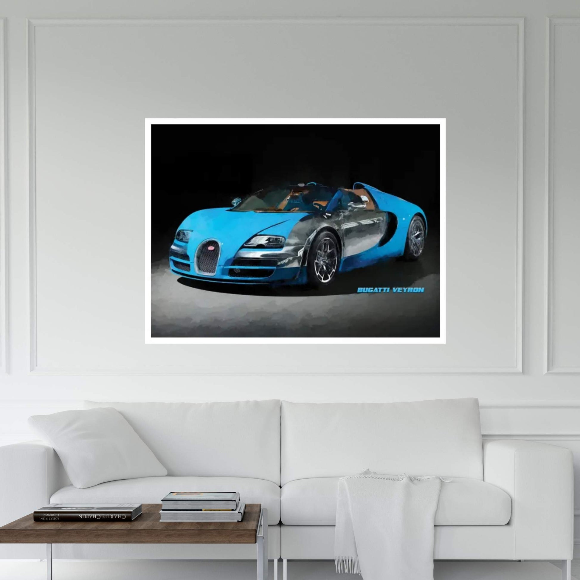 Bugatti Veyron IV Canvas Wall Art - Y Canvas