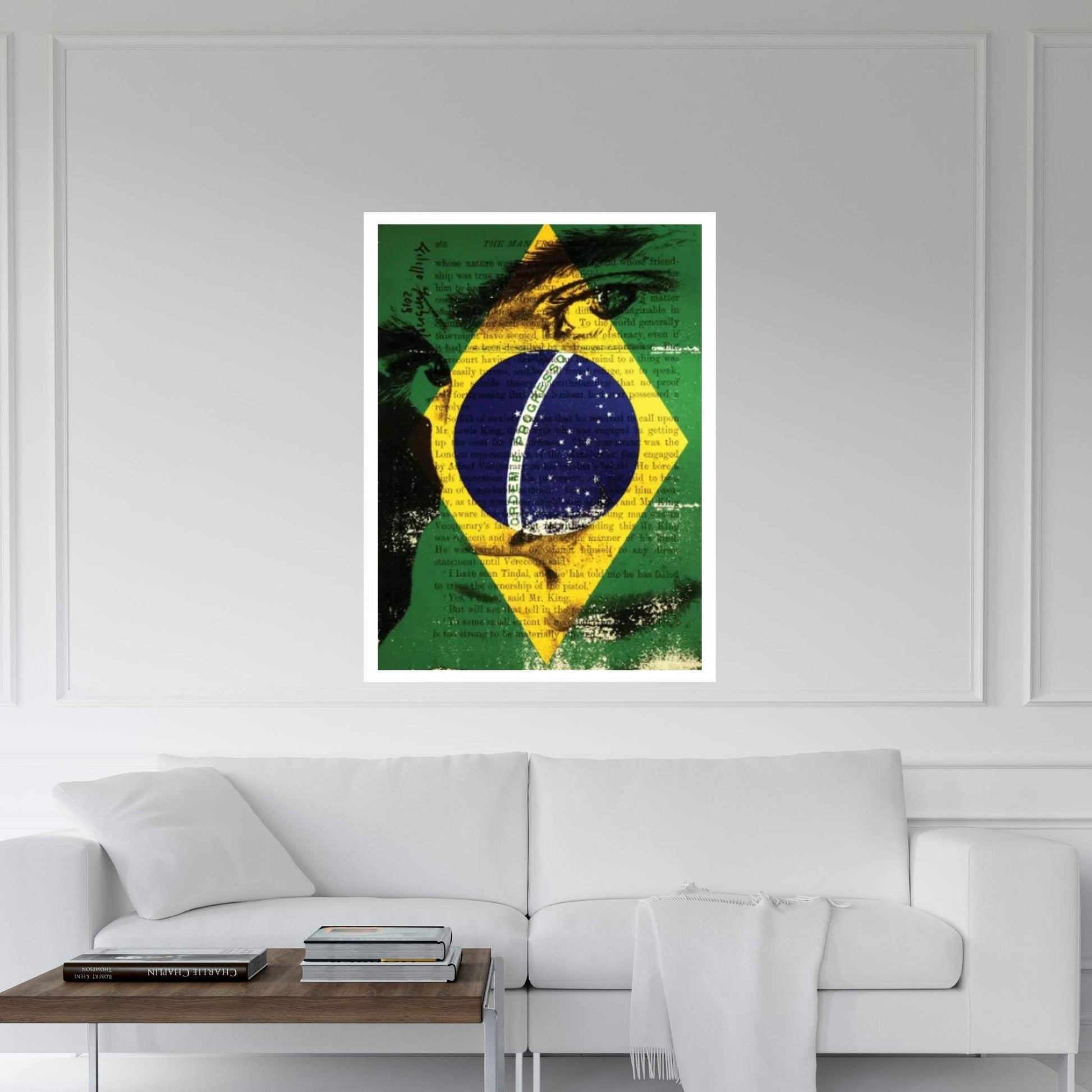 Ayrton Senna Canvas Wall Art - Y Canvas
