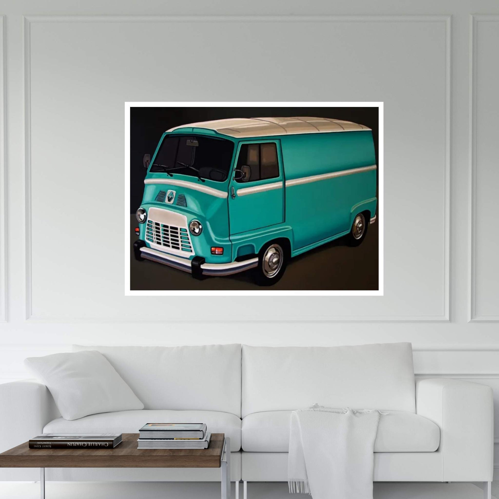 Renault Estafette 1959 Canvas Wall Art - Y Canvas