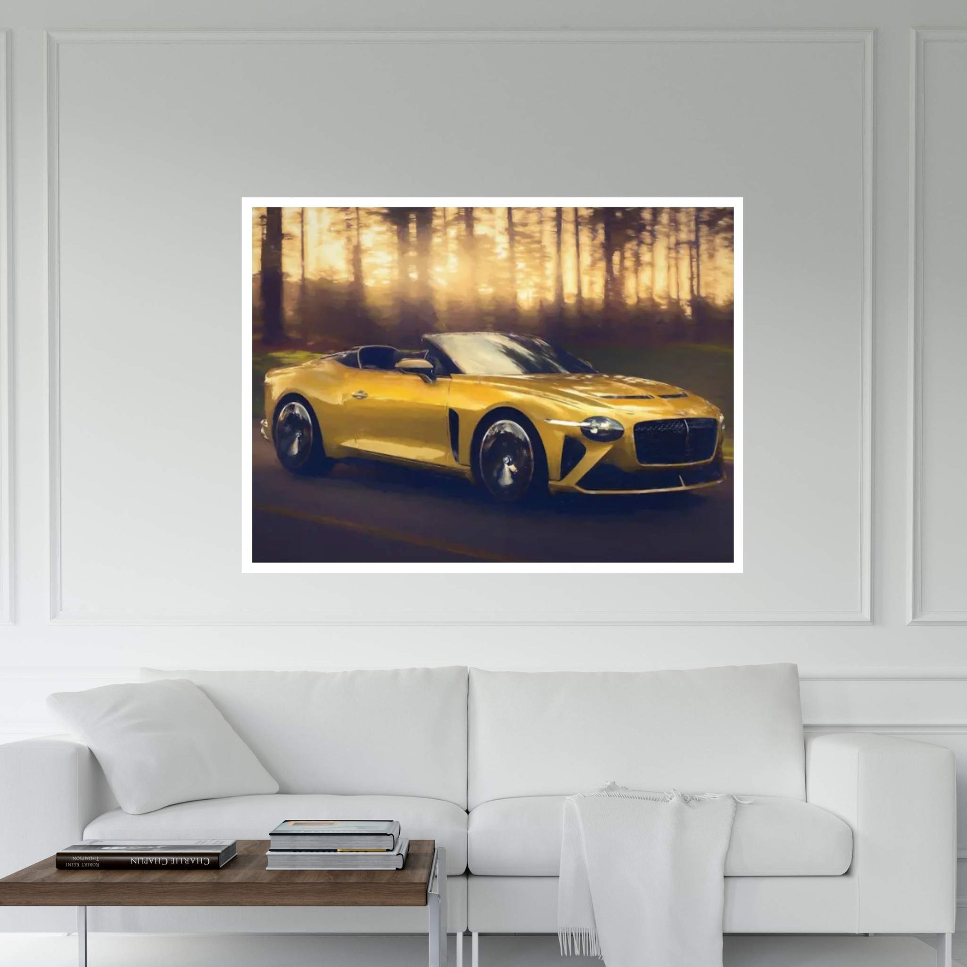Bentley Mulliner Bacalar Canvas Wall Art - Y Canvas