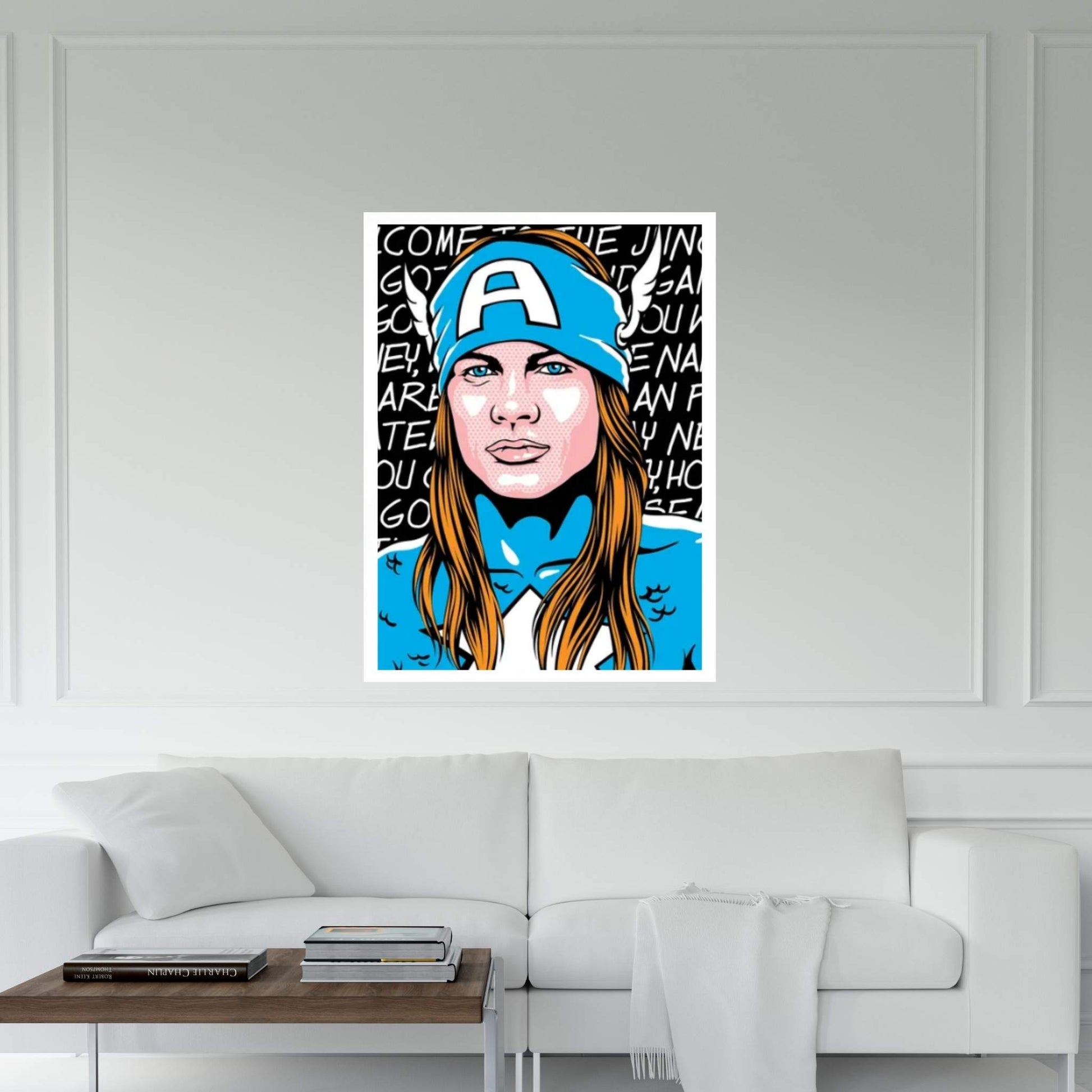 Legends Assemble IV Canvas Wall Art - Y Canvas