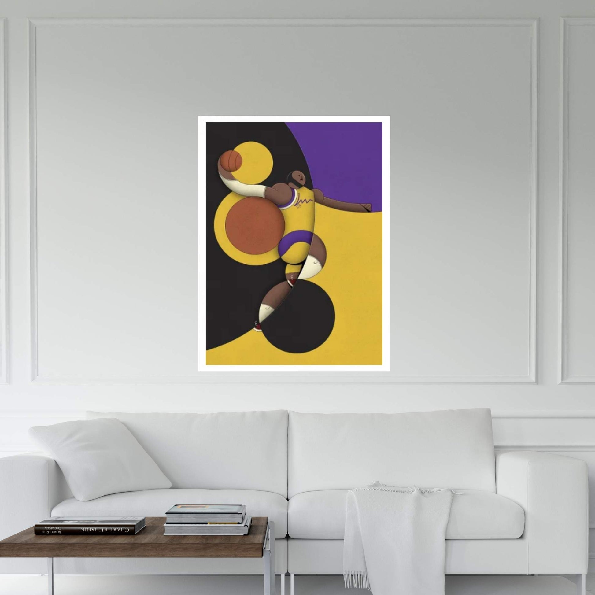 Bron Canvas Wall Art - Y Canvas