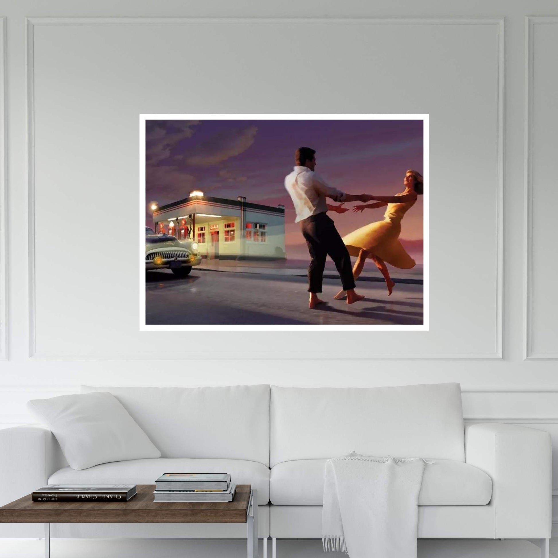 Night Dance Canvas Wall Art - Y Canvas