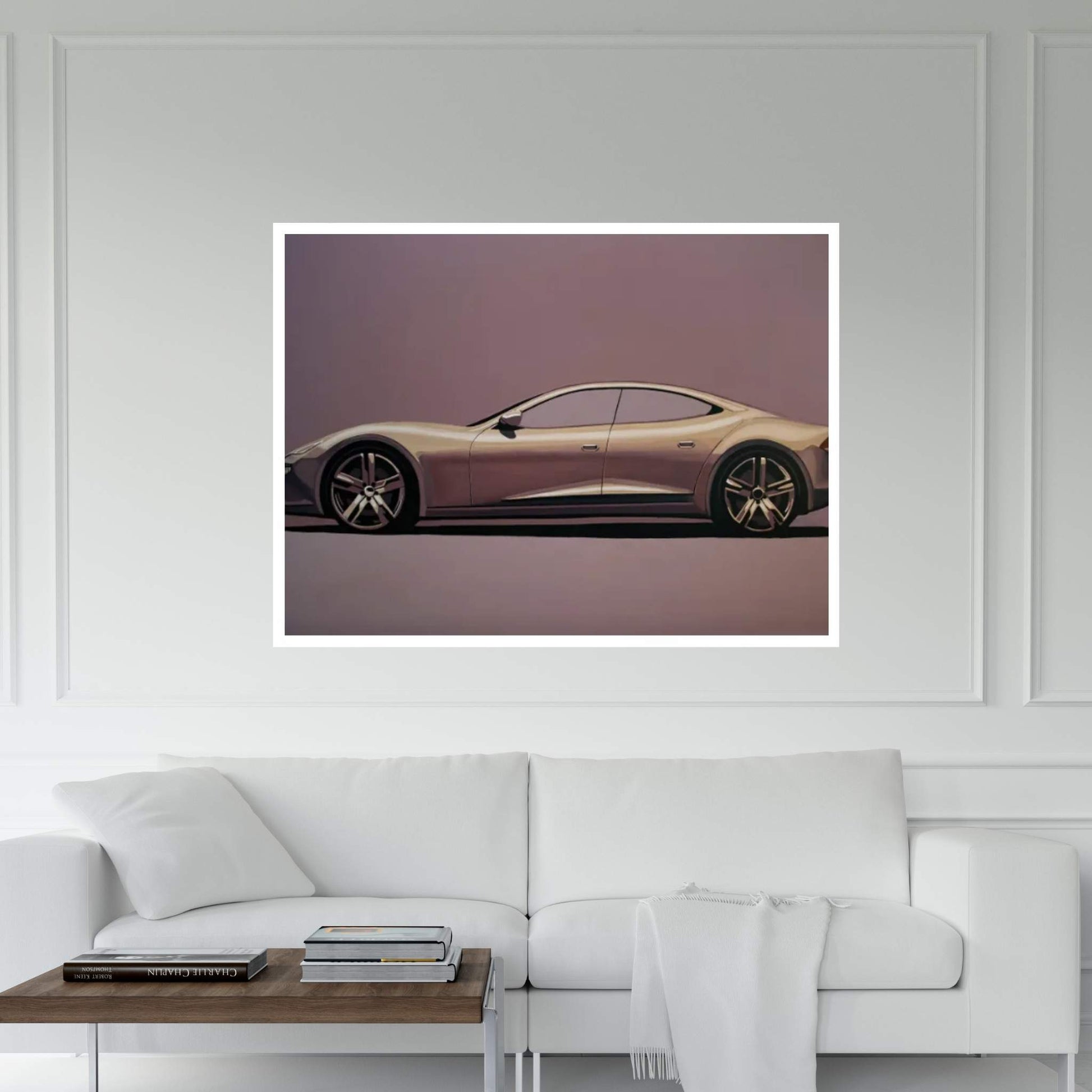 Fisker Karma 2012 Canvas Wall Art - Y Canvas