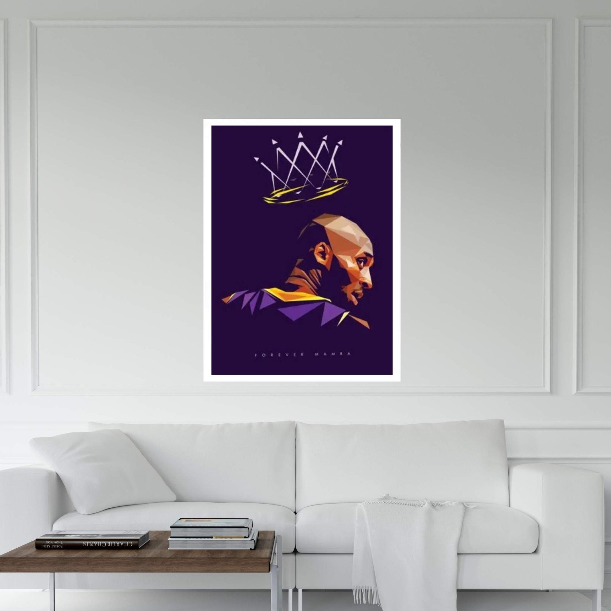 Kobe Canvas Wall Art - Y Canvas