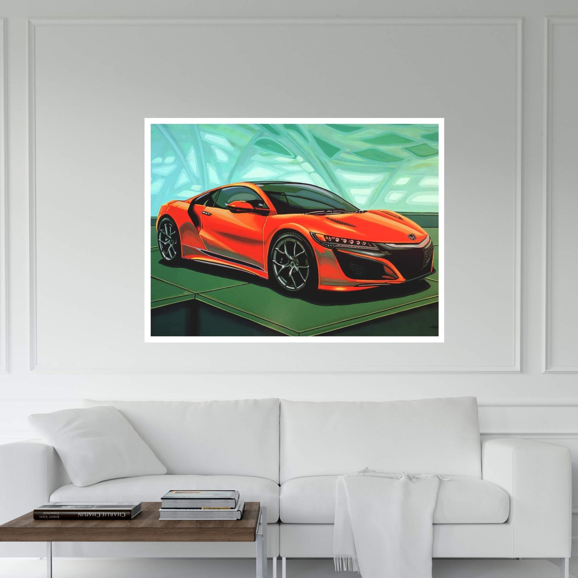 Honda Acura NSX 2016 Canvas Wall Art - Y Canvas