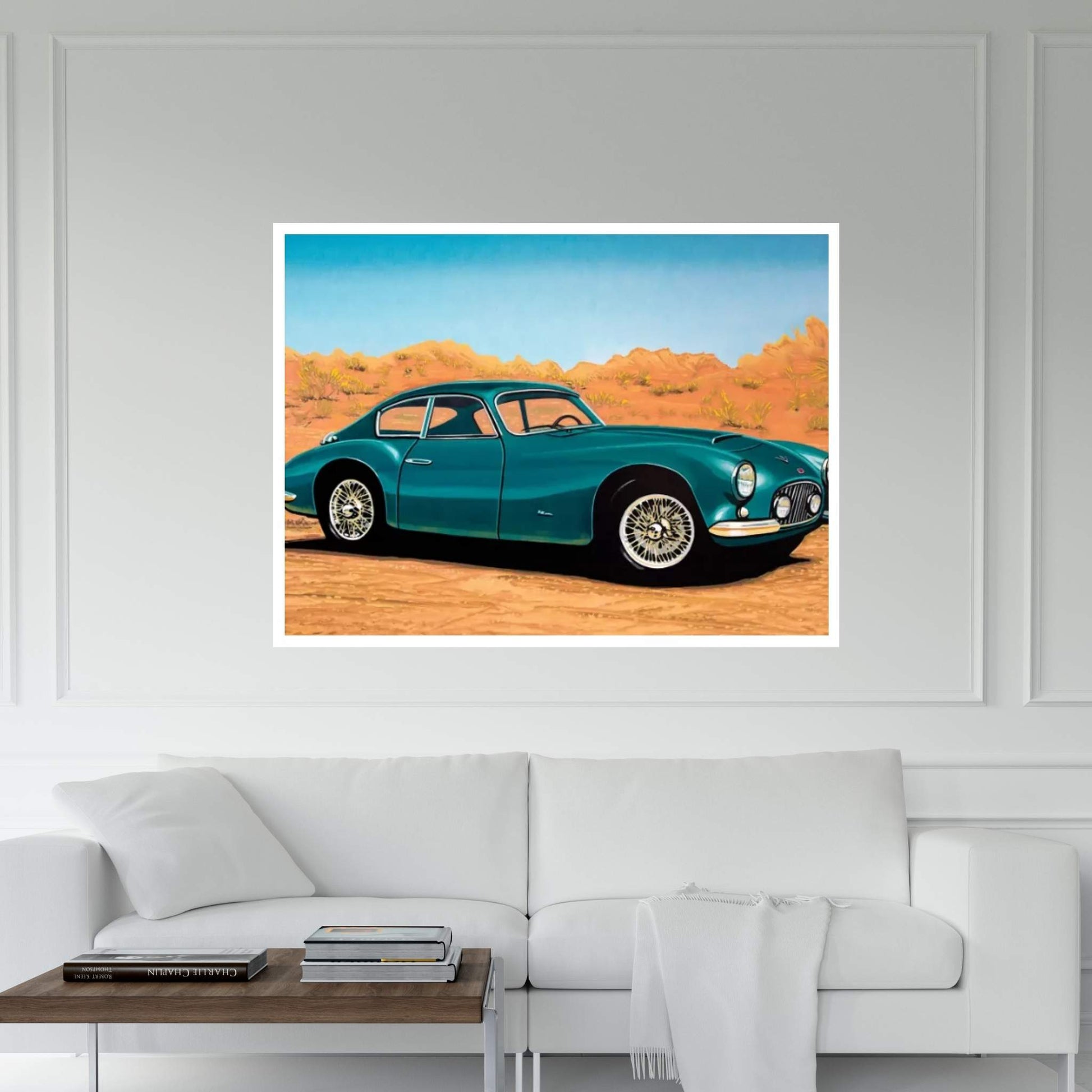 Fiat V8 Canvas Wall Art - Y Canvas