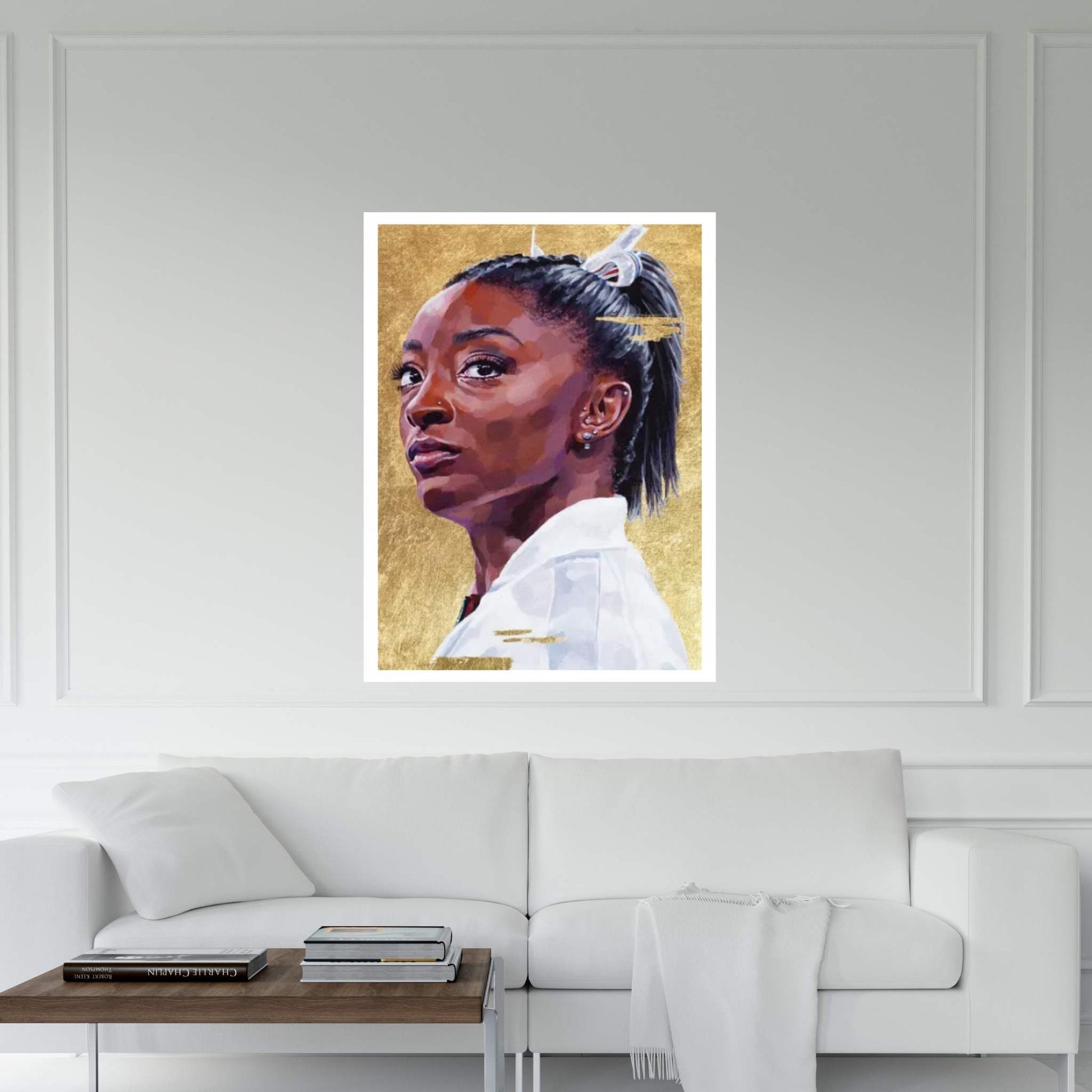 Simone Biles Canvas Wall Art - Y Canvas