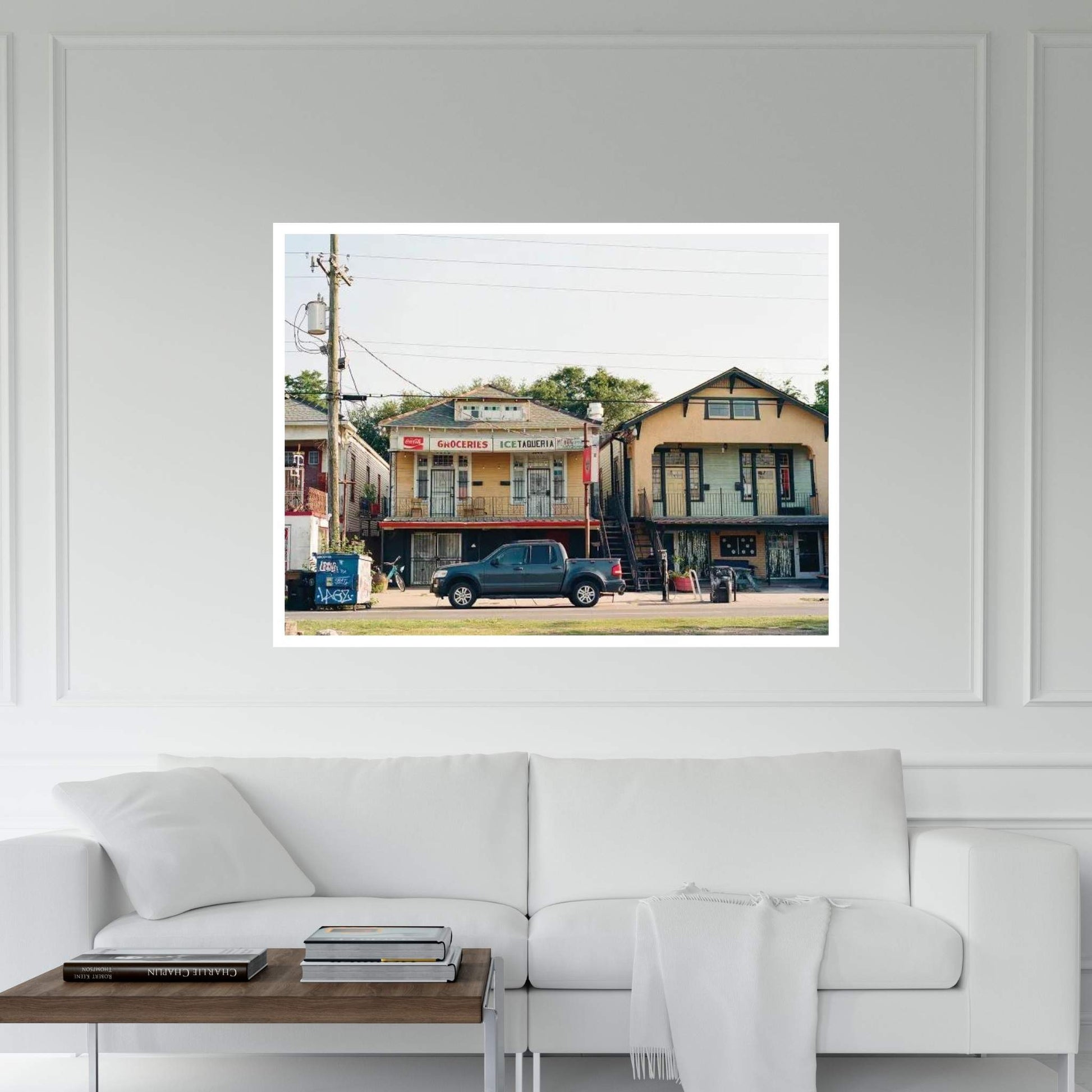 New Orleans Marigny IV On Film Canvas Wall Art - Y Canvas