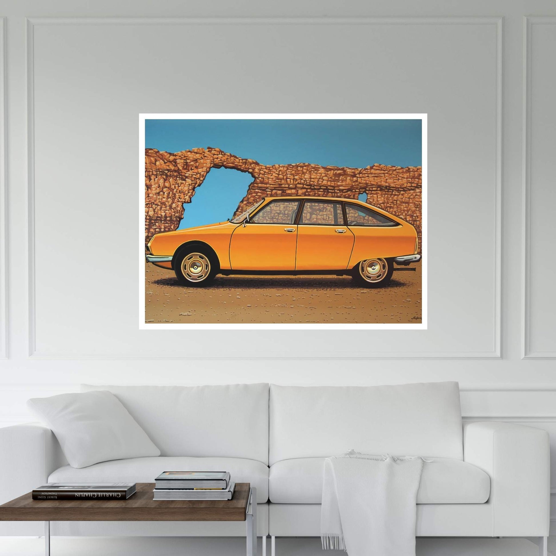 Citroen GS 1970 Canvas Wall Art - Y Canvas