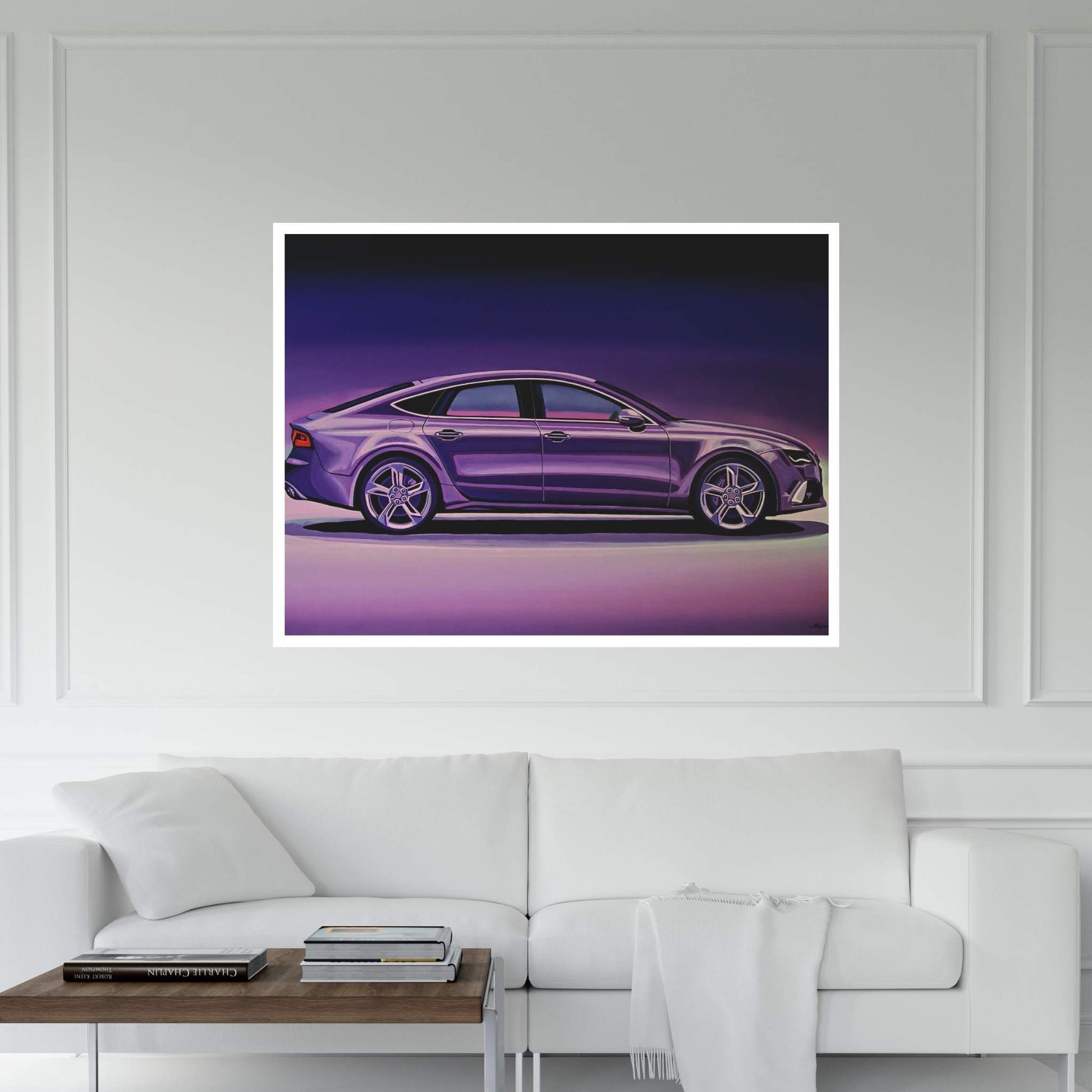 Audi RS7 2013 Canvas Wall Art - Y Canvas