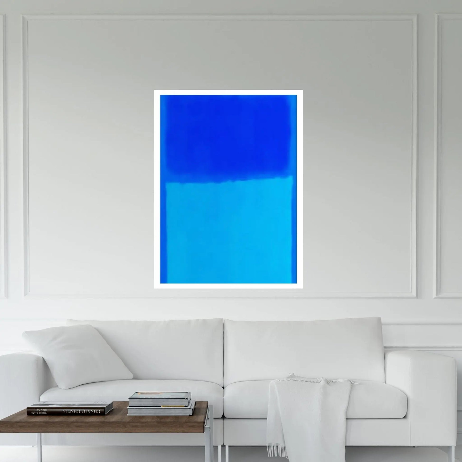 Mark Rothko Frame Canvas/Poster Art Reproduction, Rothko Reproduction - Y Canvas