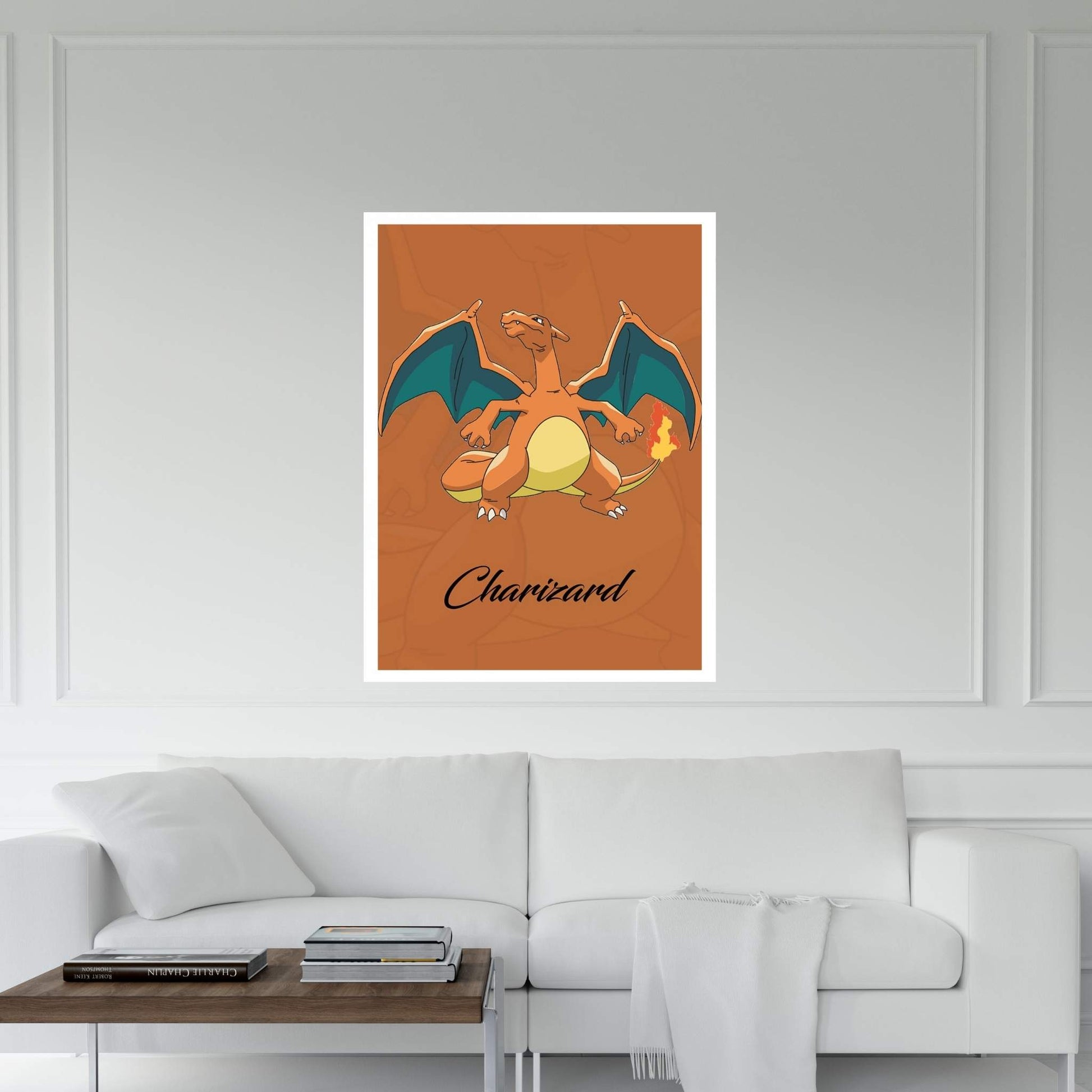 Pokémon - Charizard Canvas Wall Art - Y Canvas