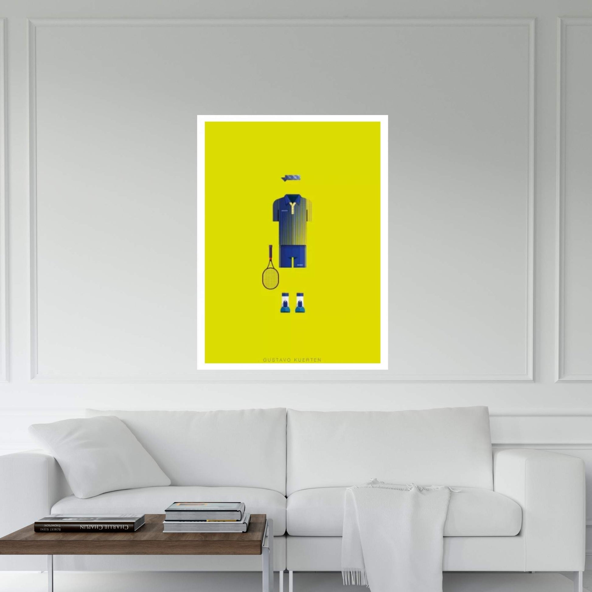 Gustavo Kuerten Canvas Wall Art - Y Canvas