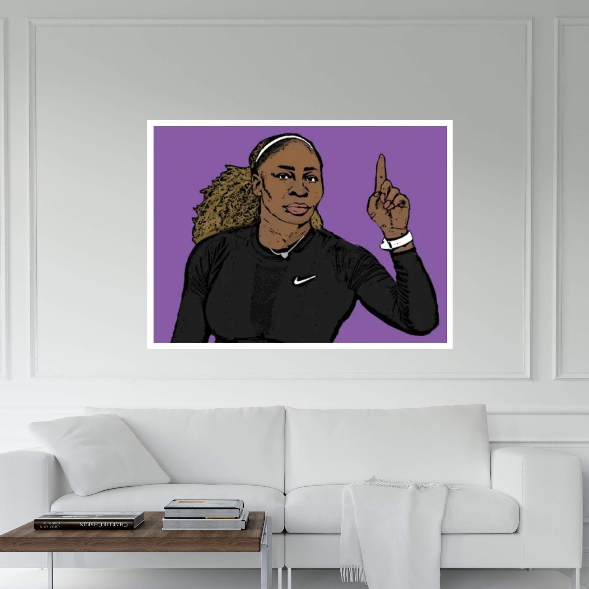 Serena Canvas Wall Art - Y Canvas