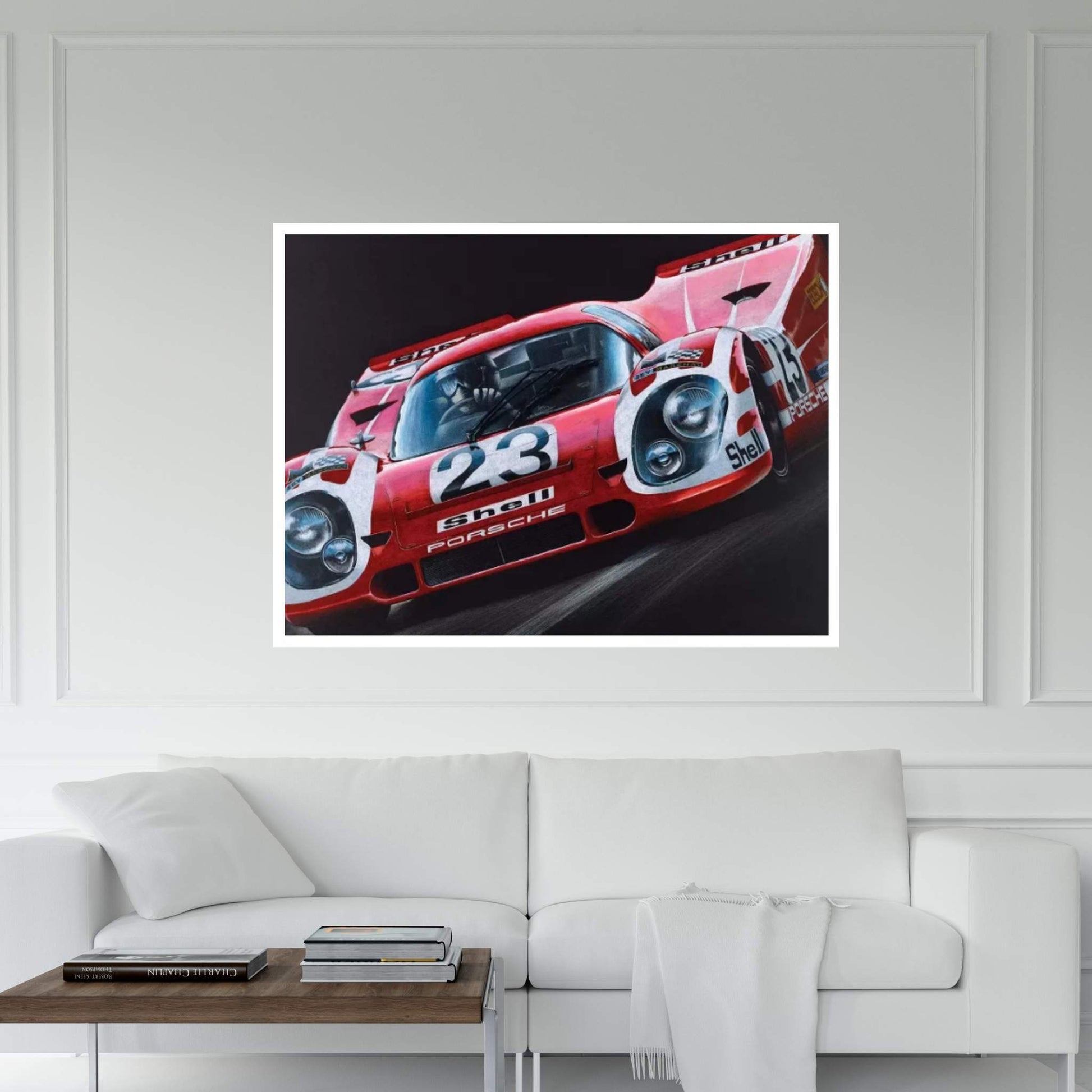 Porsche 917 Canvas Wall Art - Y Canvas