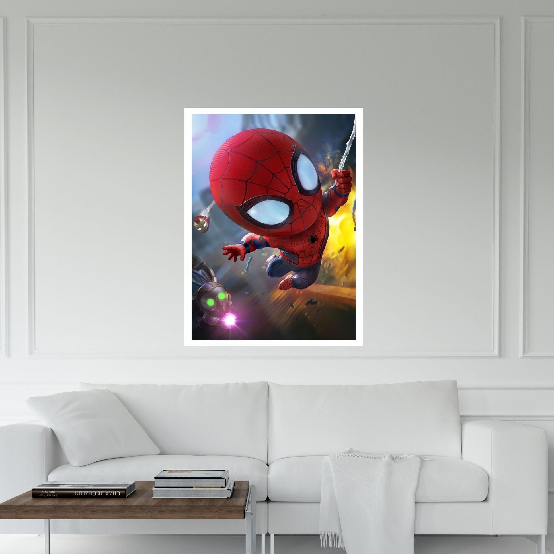 Spiderman Canvas Wall Art - Y Canvas