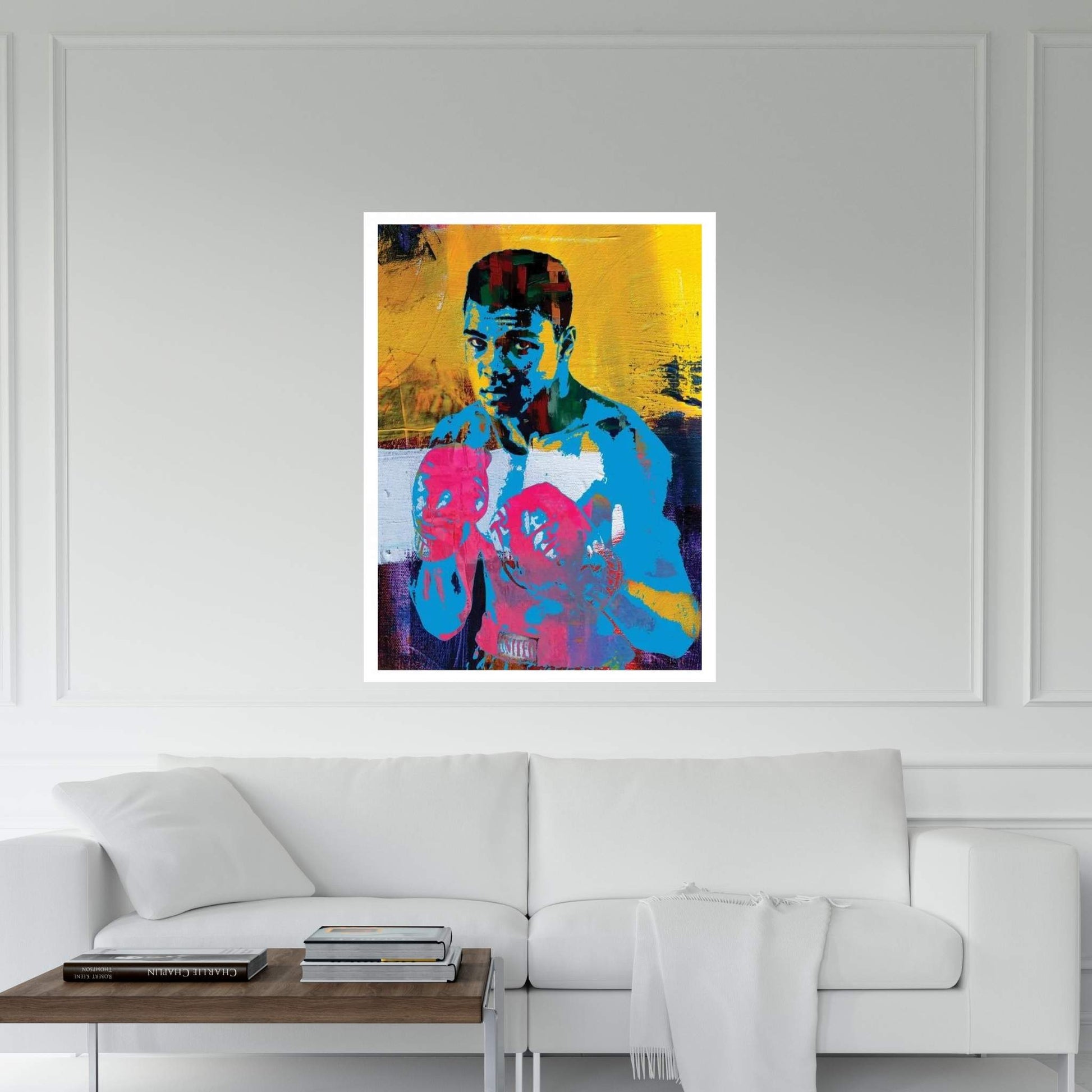 Mohammad Ali Canvas Wall Art - Y Canvas