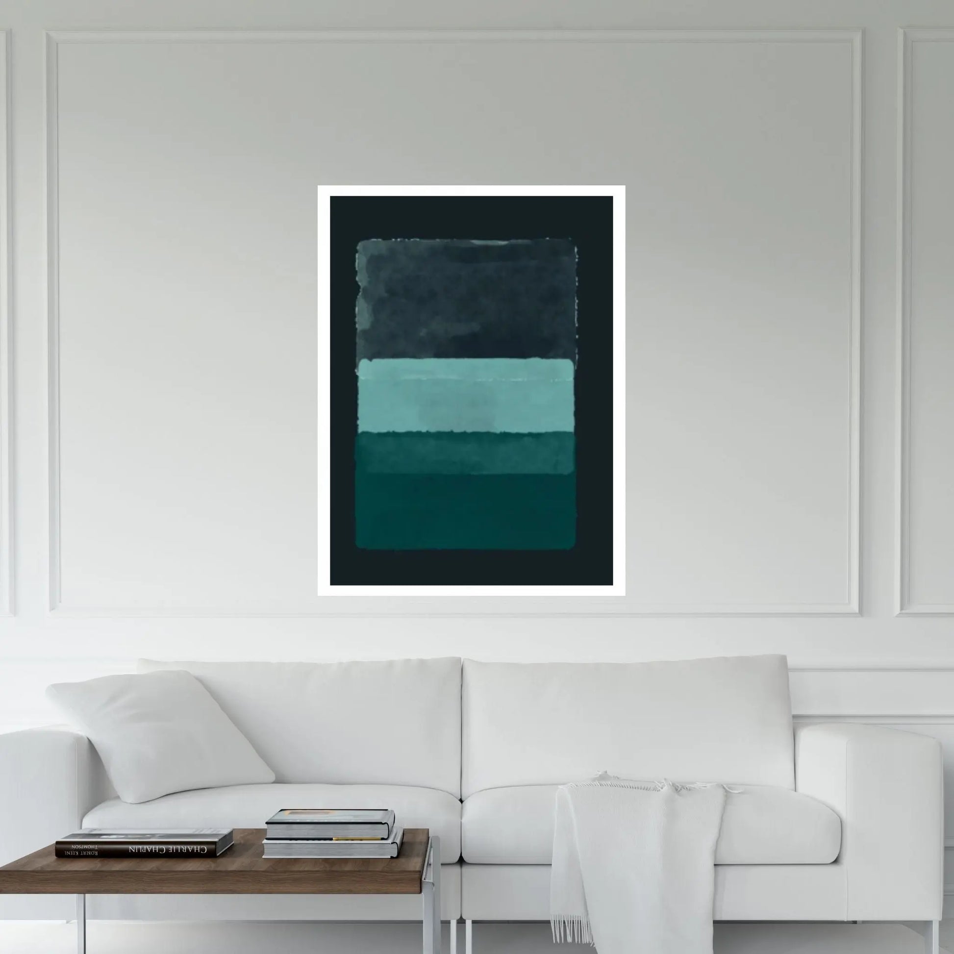 Mark Rothko Frame Canvas/Poster Art Reproduction, Rothko Reproduction - Y Canvas