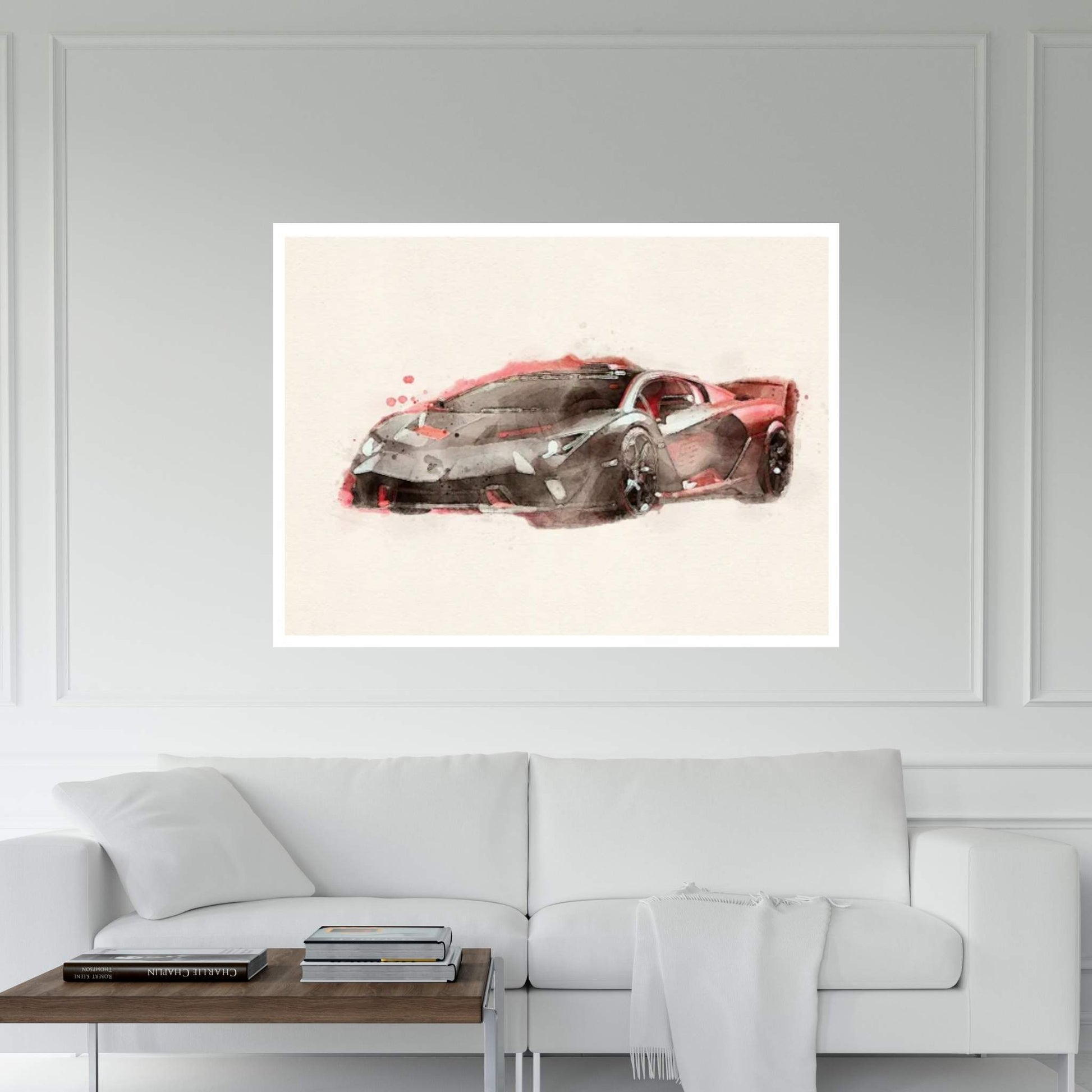Lamborghini Aventador Canvas Wall Art - Y Canvas