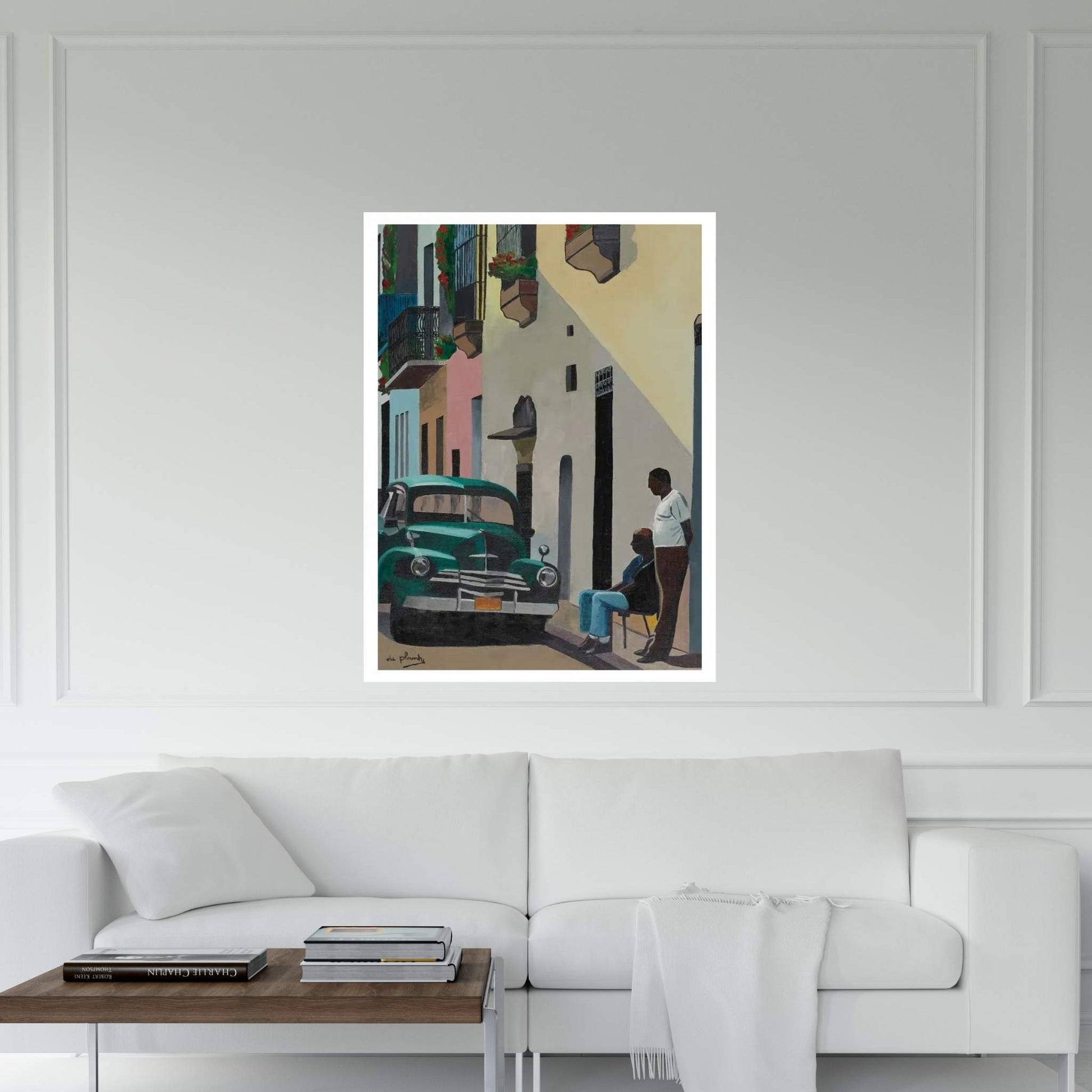 Quiet Cuba Canvas Wall Art - Y Canvas