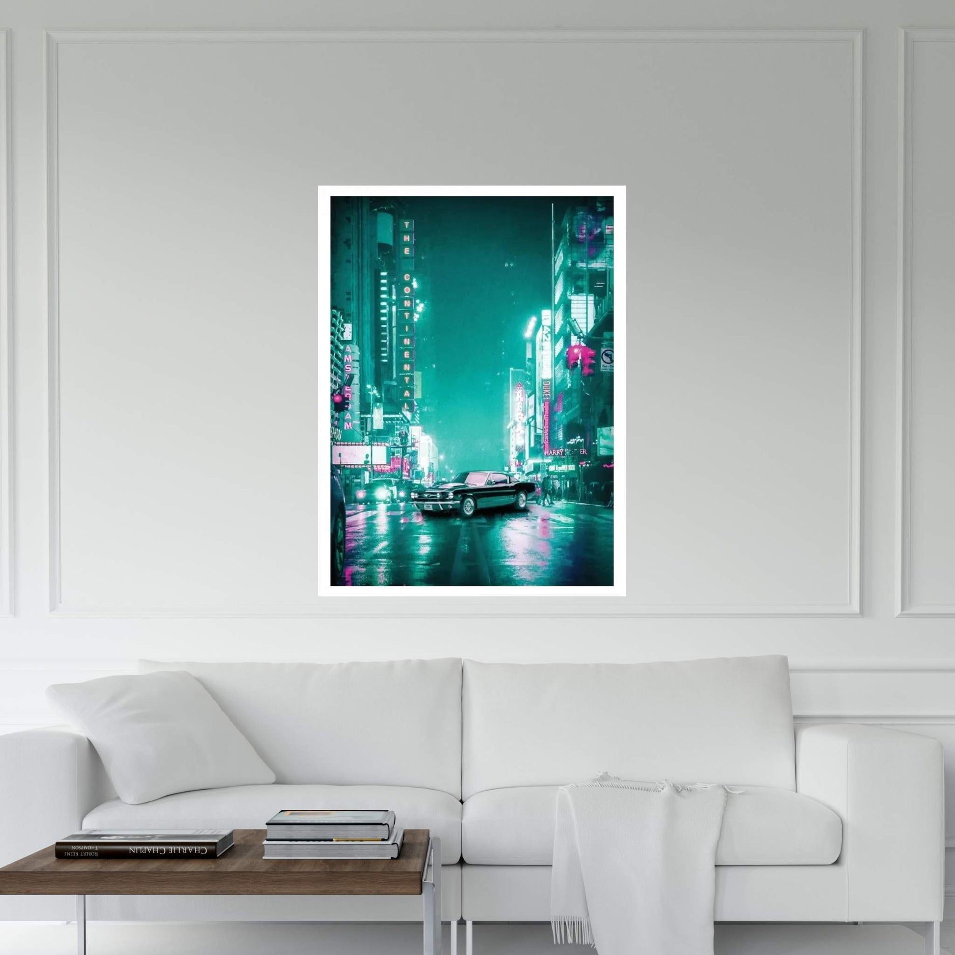 John Wick Mustang Canvas Wall Art - Y Canvas