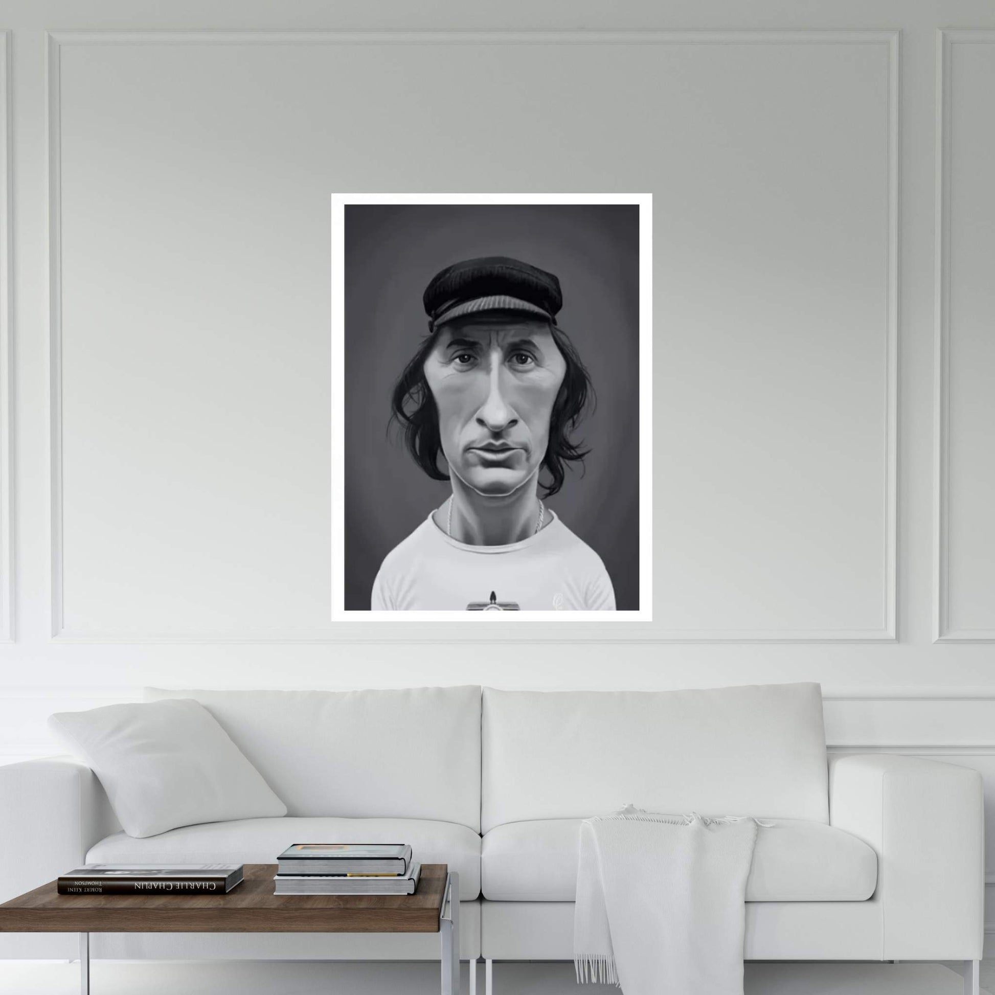 Jackie Stewart Canvas Wall Art - Y Canvas