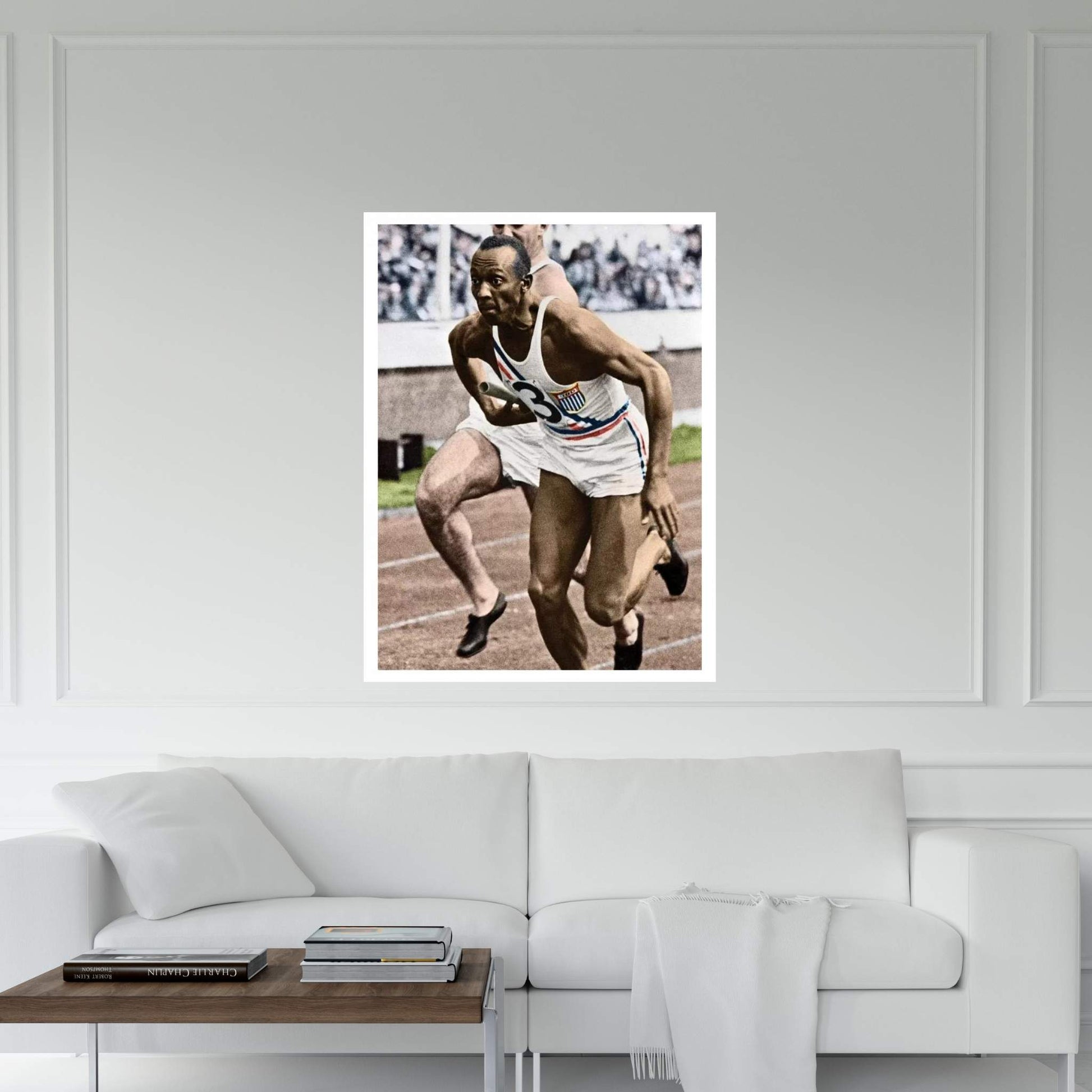 Jesse Owens (1913-1980) Canvas Wall Art - Y Canvas
