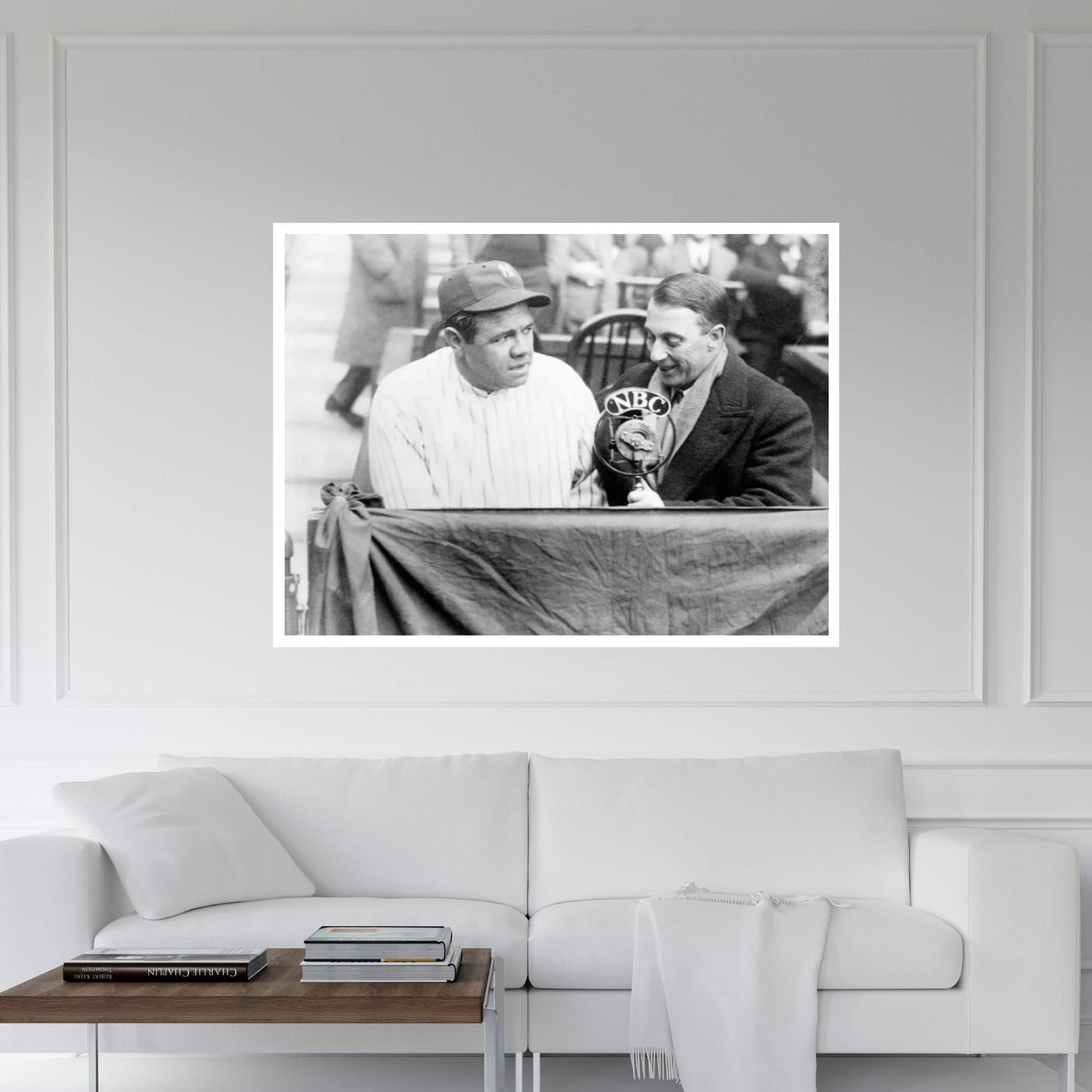 George H. Ruth Canvas Wall Art - Y Canvas