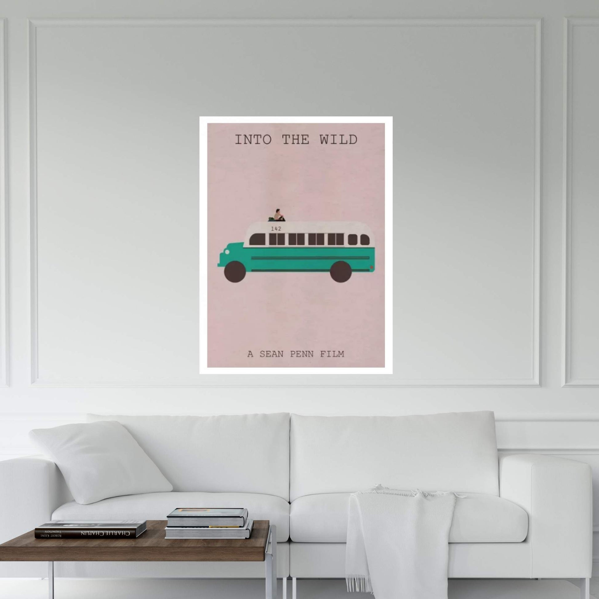 Into The Wild Minimalist Poster Canvas Wall Art - Y Canvas