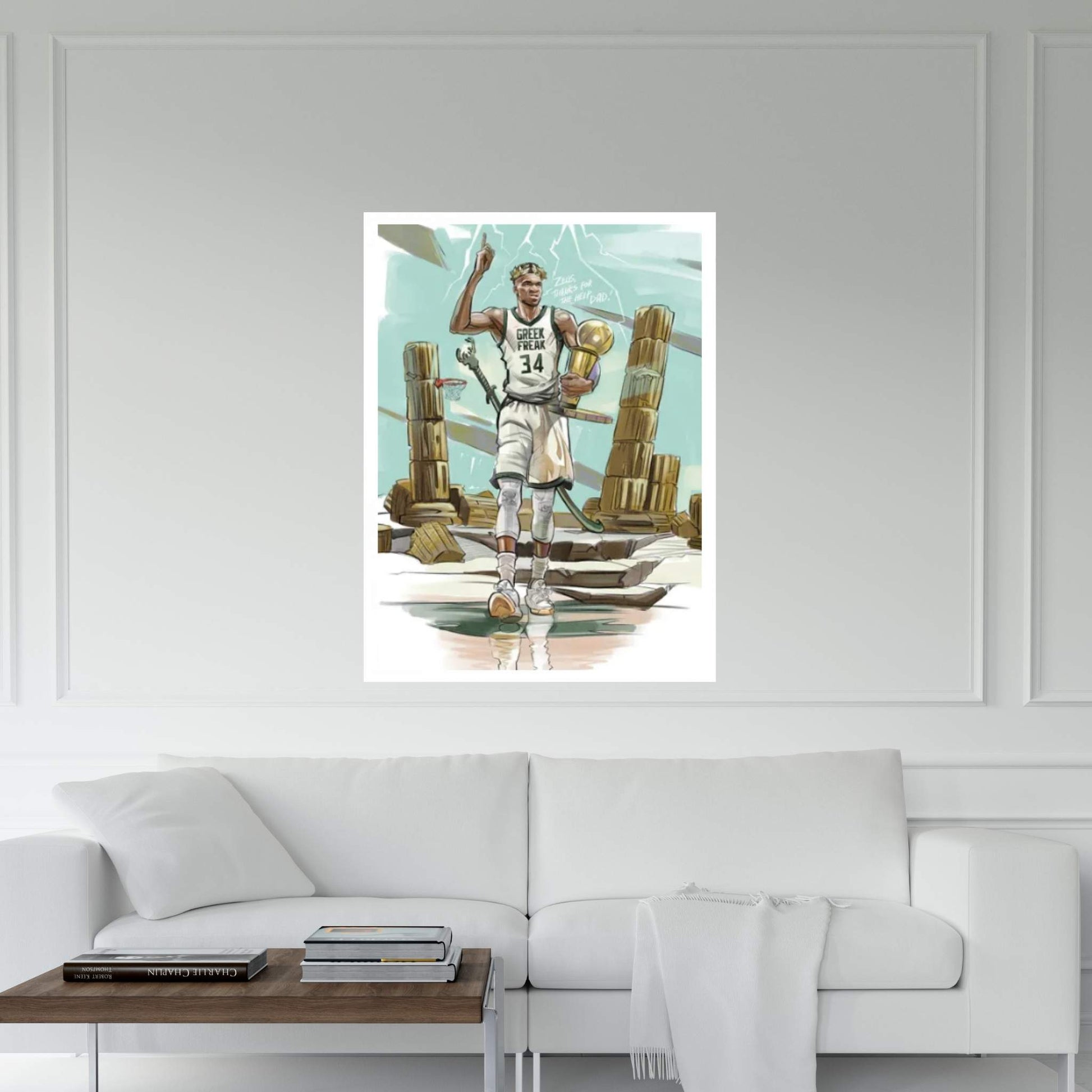 The One Who Comes With A Sword Would Perish From The Same Sword Canvas Wall Art - Y Canvas