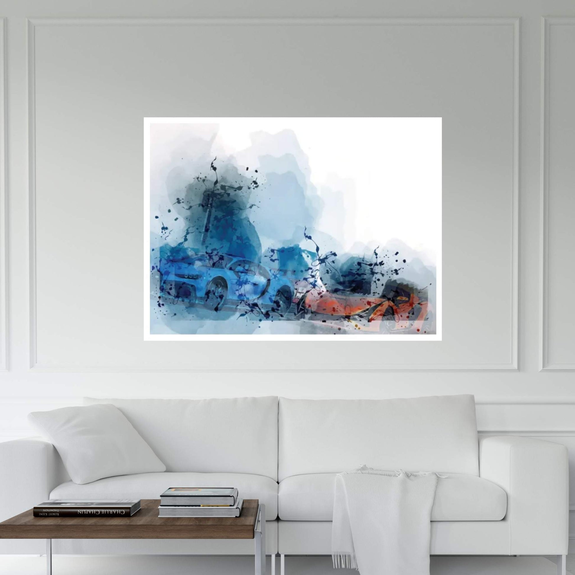Lamborghini Sian Bugatti Chiron Hypercars Racing Cars Canvas Wall Art - Y Canvas