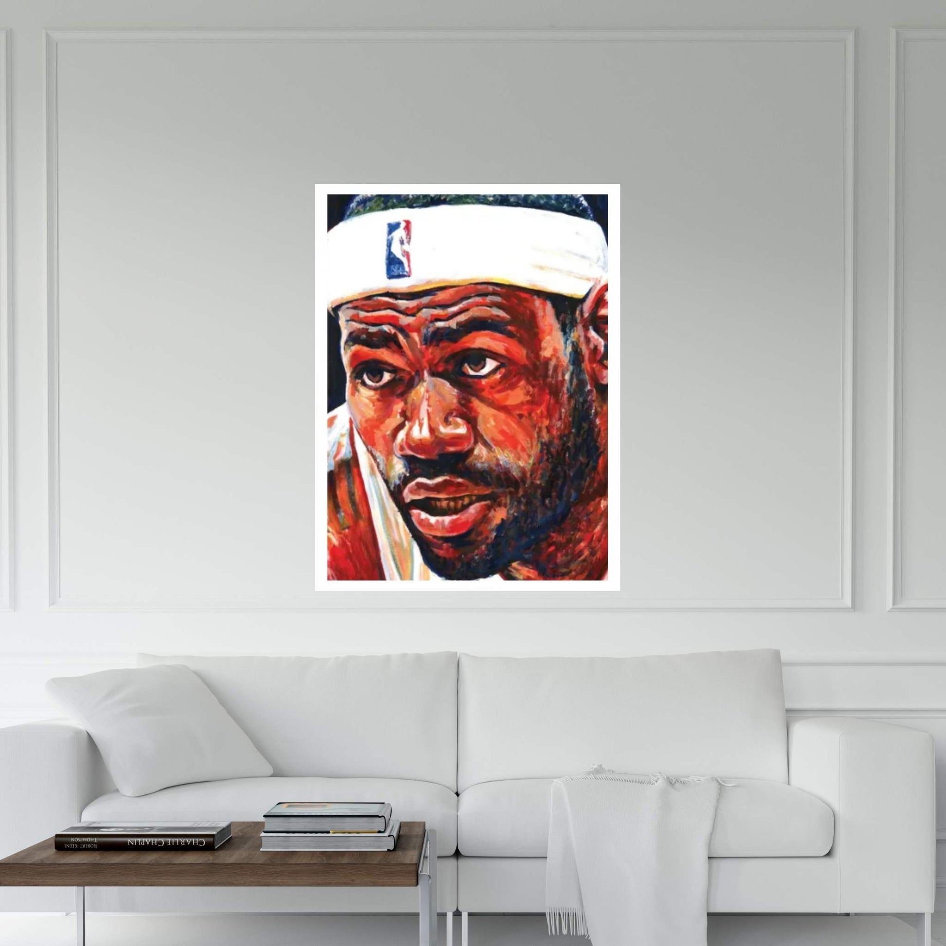 Lebron James Canvas Wall Art - Y Canvas