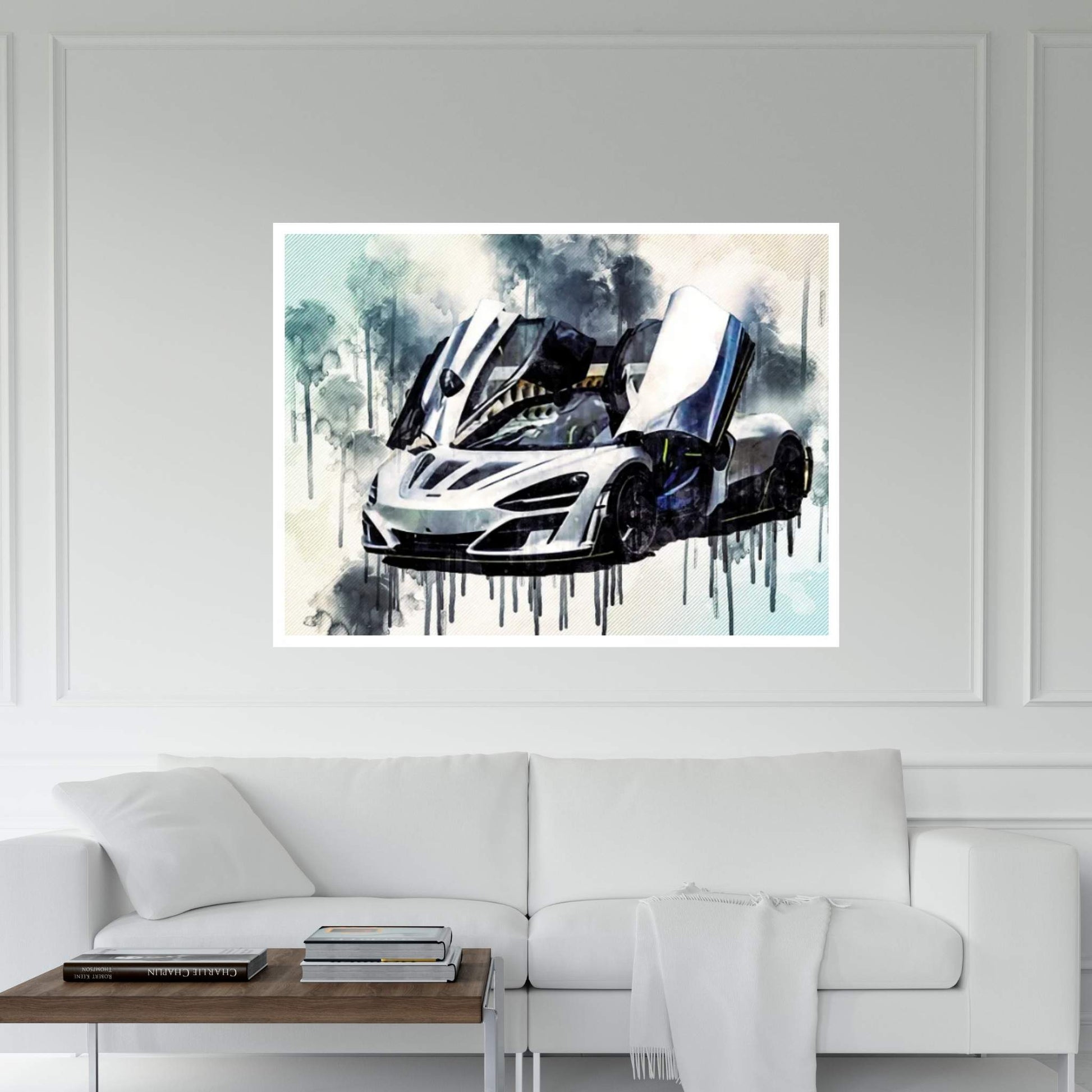 Mclaren 720S Mansory First Edition Luxury Hypercar Tuning 720S Supercar British Sports Cars Canvas Wall Art - Y Canvas