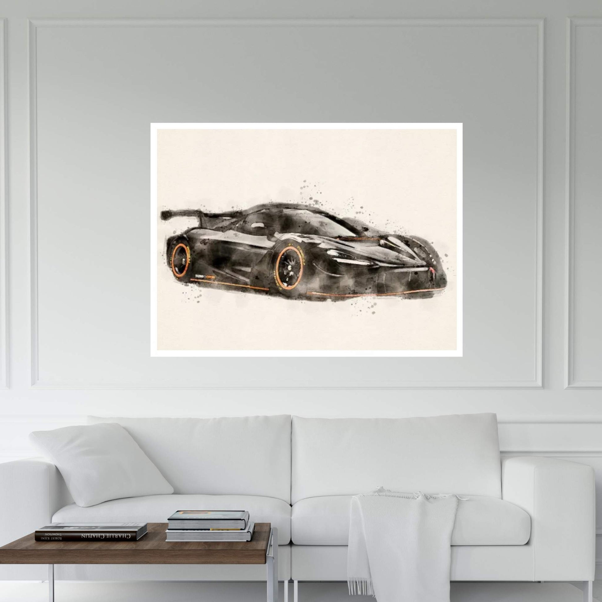 McLaren 720S GT3X Canvas Wall Art - Y Canvas