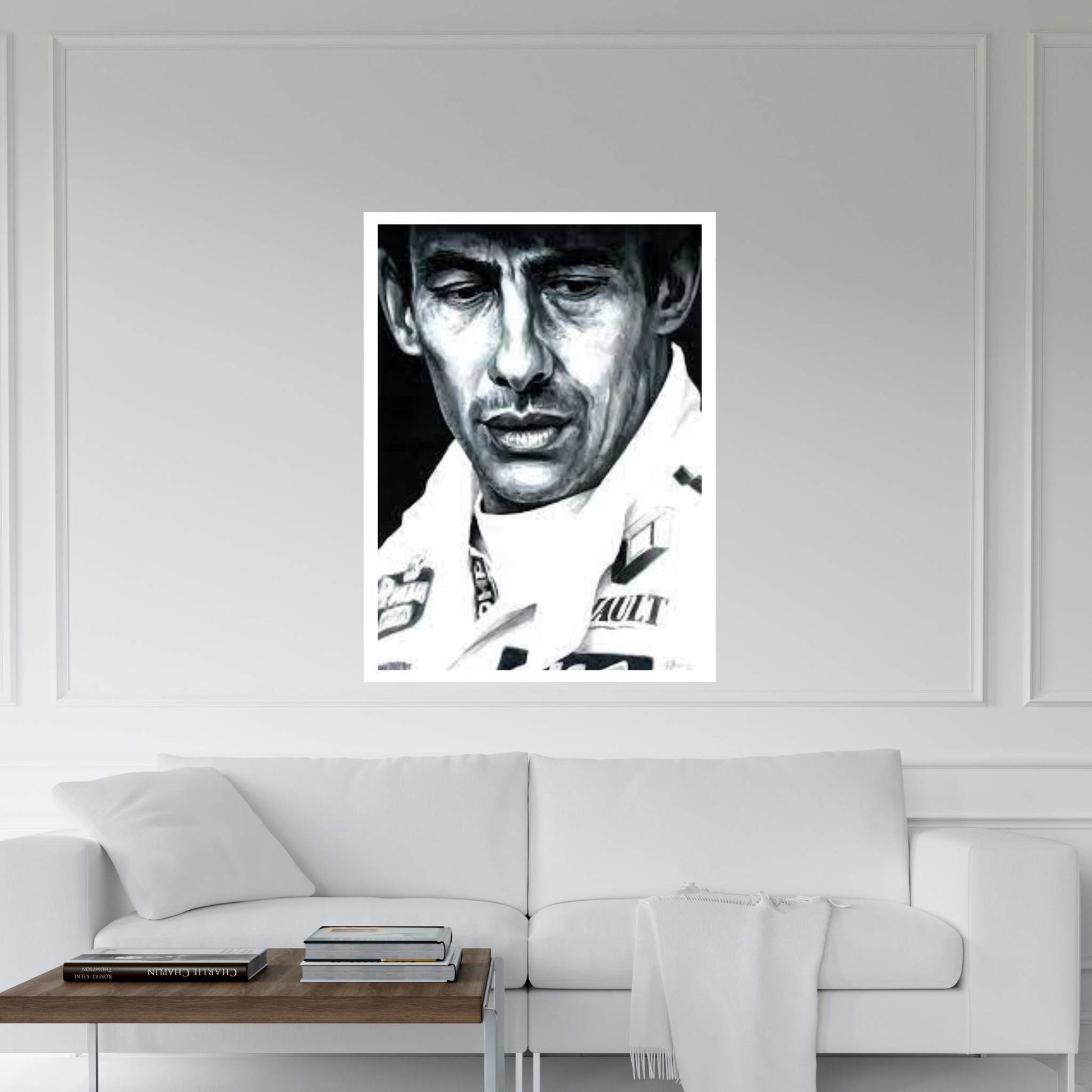 Ayrton Senna - The Morning Of Mourning 1994 Canvas Wall Art - Y Canvas