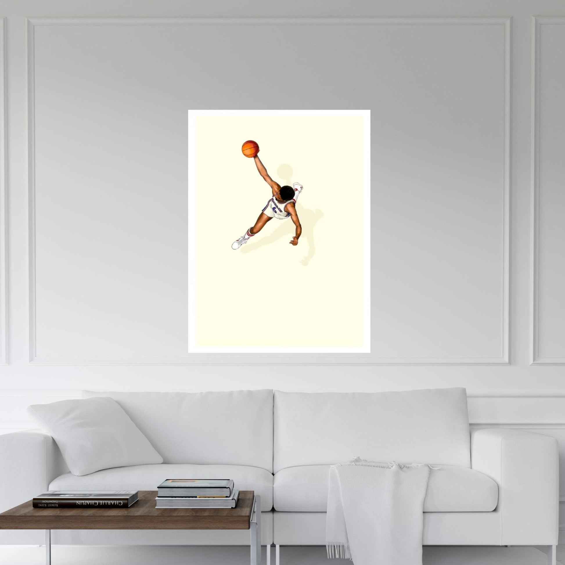 Frequent Fliers Dr J Canvas Wall Art - Y Canvas