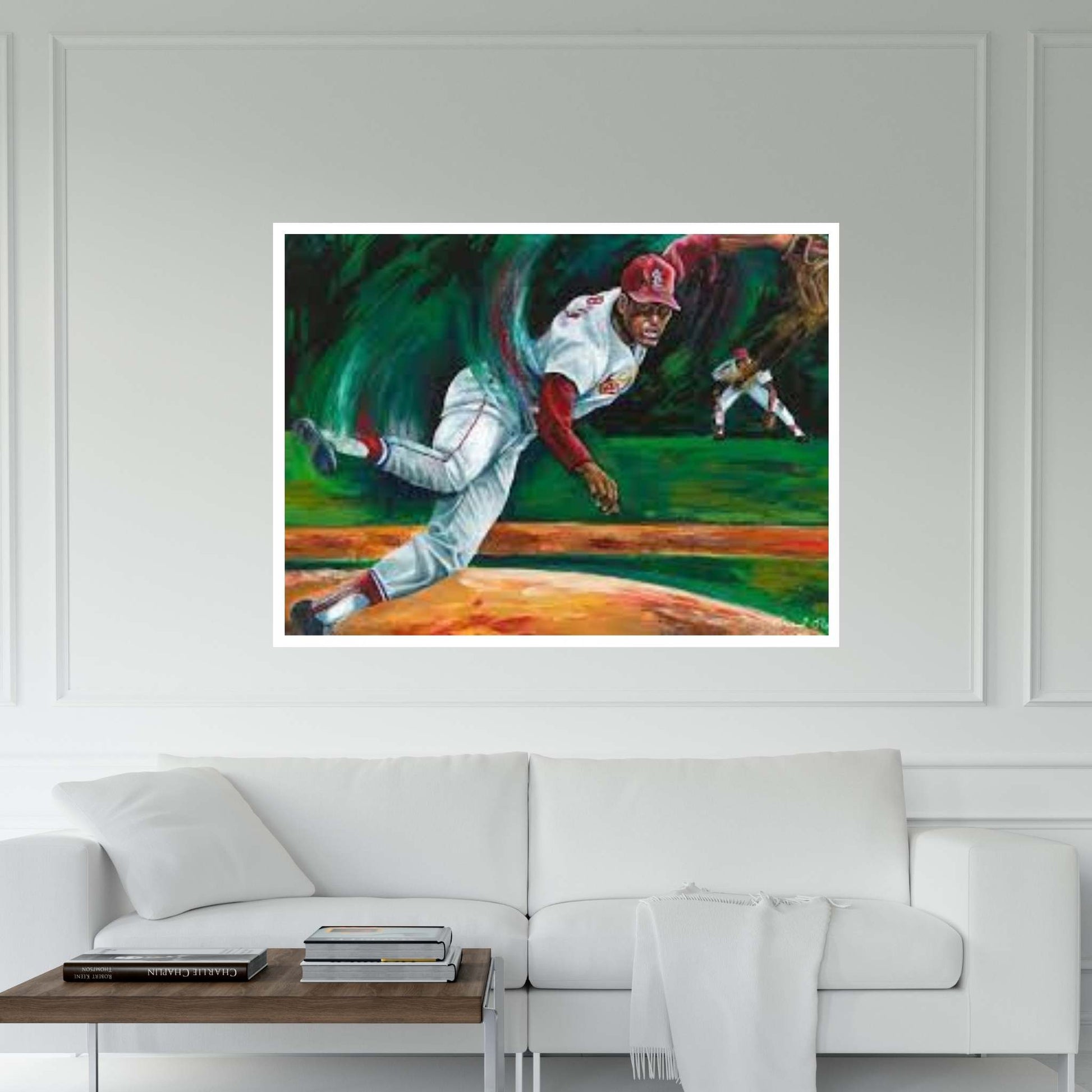 Gibby (Bob Gibson) Canvas Wall Art - Y Canvas