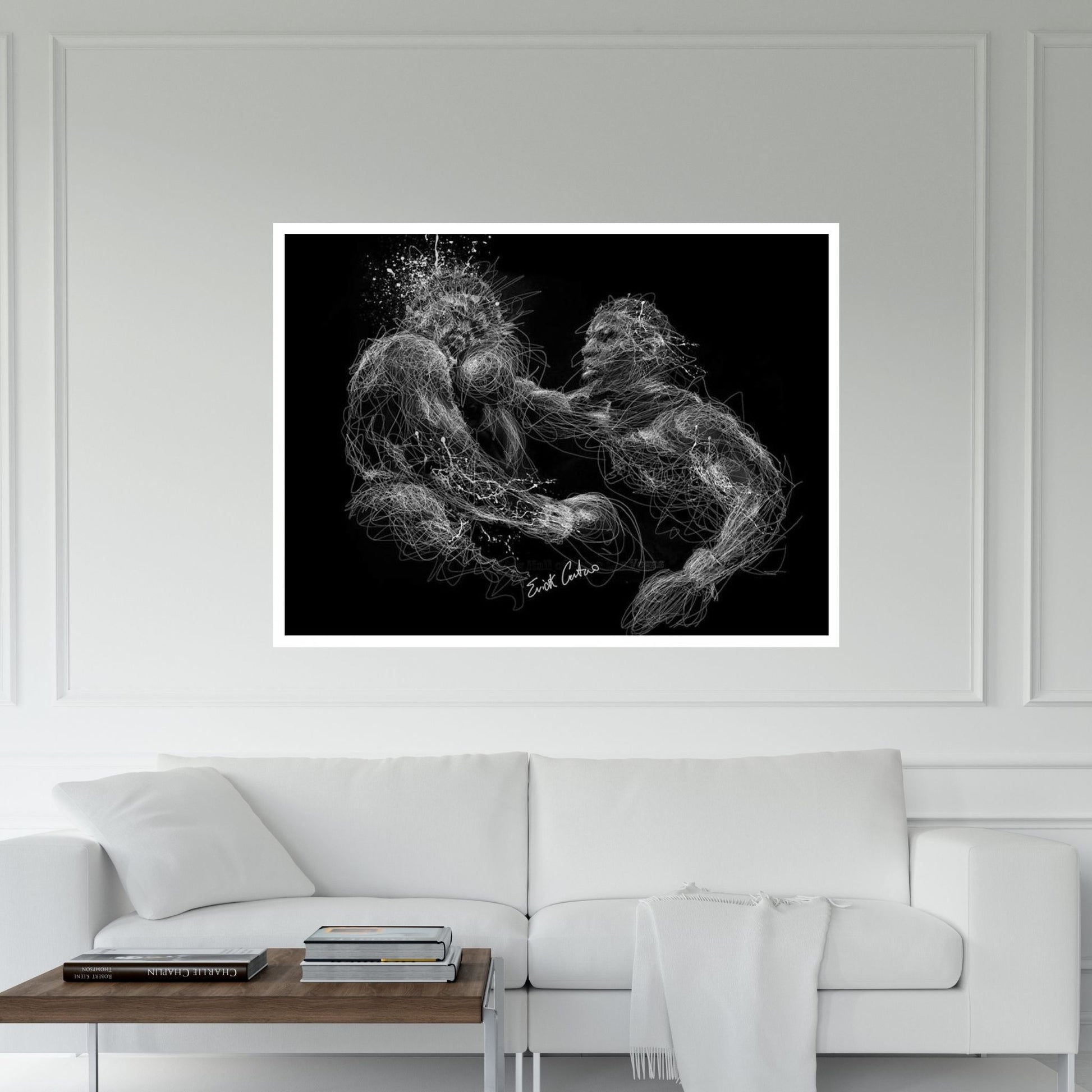 Mike Power Canvas Wall Art - Y Canvas