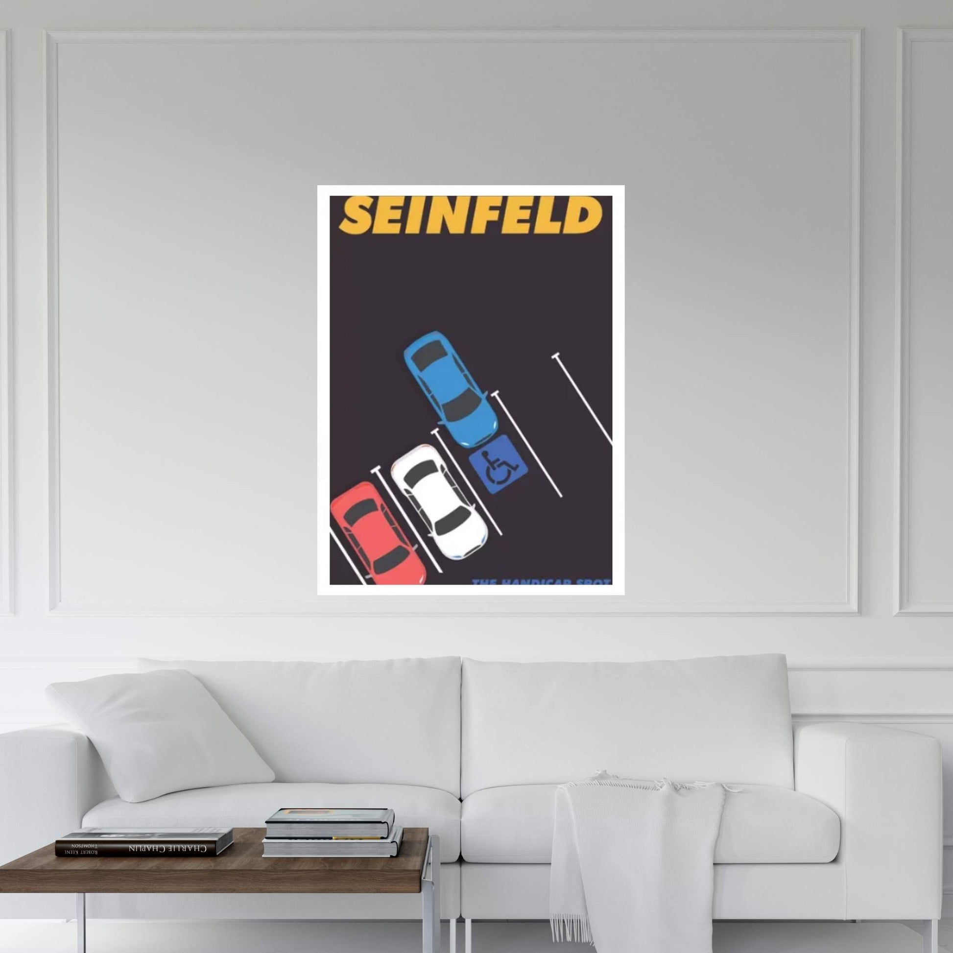 Seinfeld Alternative Minimalist Poster Canvas Wall Art - Y Canvas