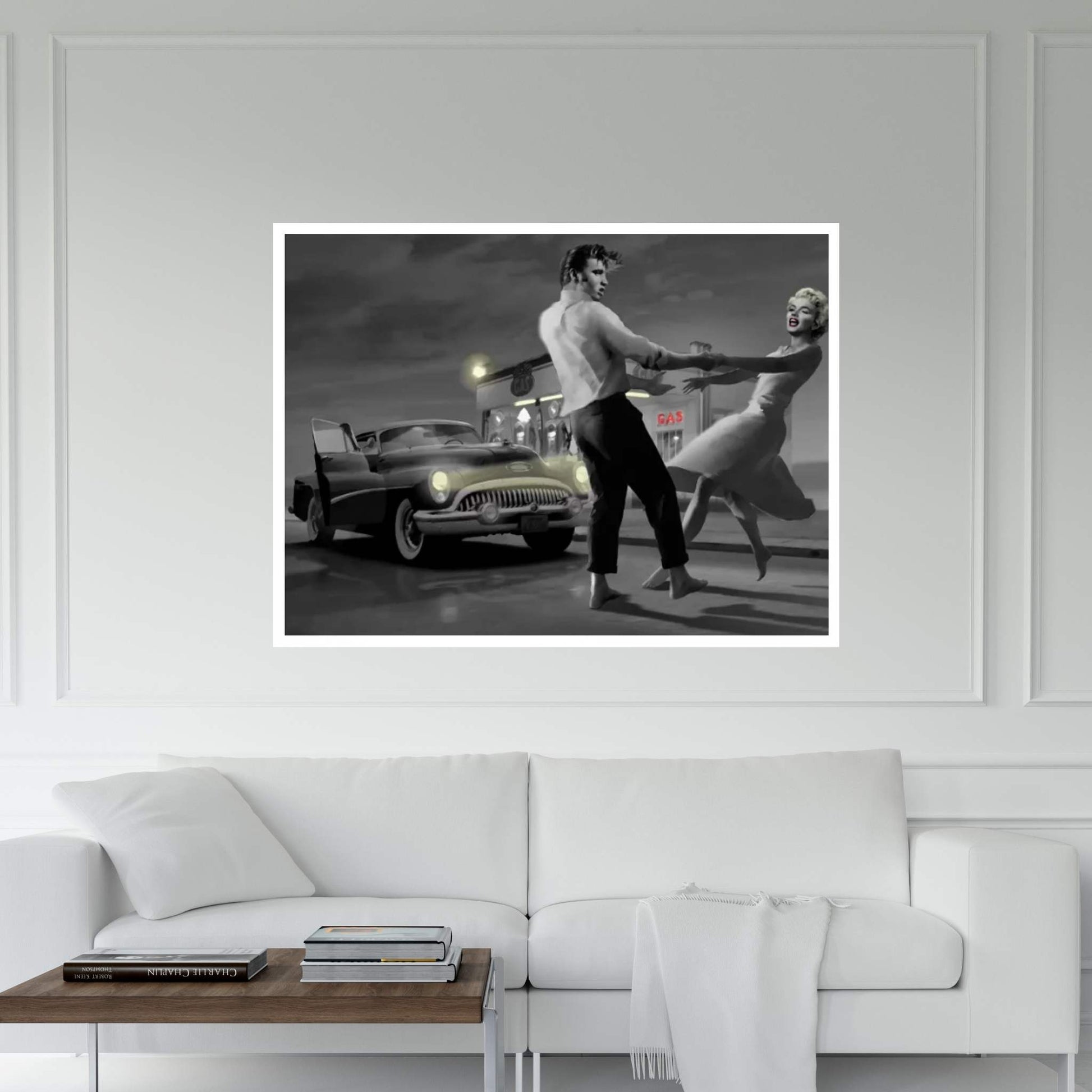 Rendezvous II Canvas Wall Art - Y Canvas