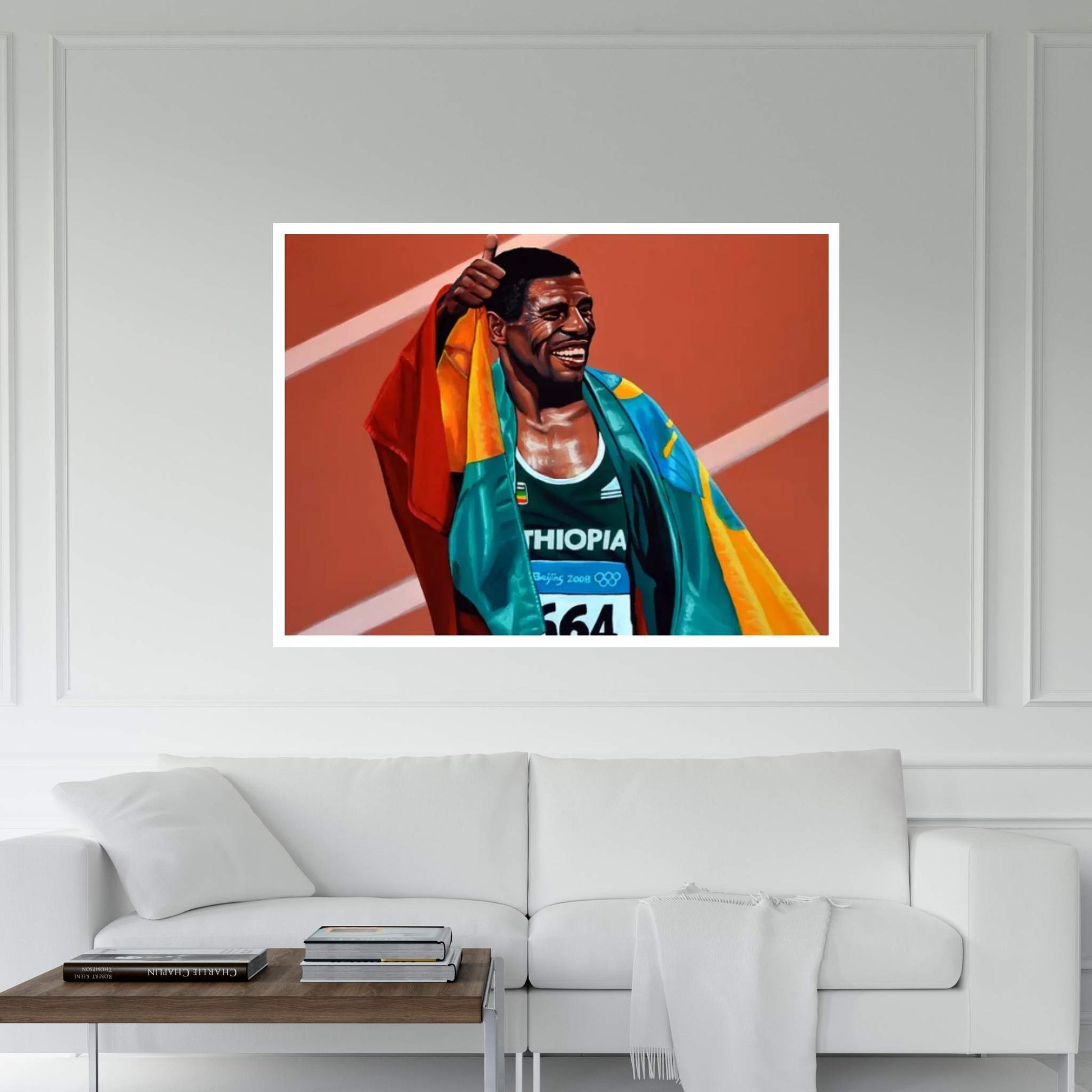 Haile Gebrselassie Canvas Wall Art - Y Canvas