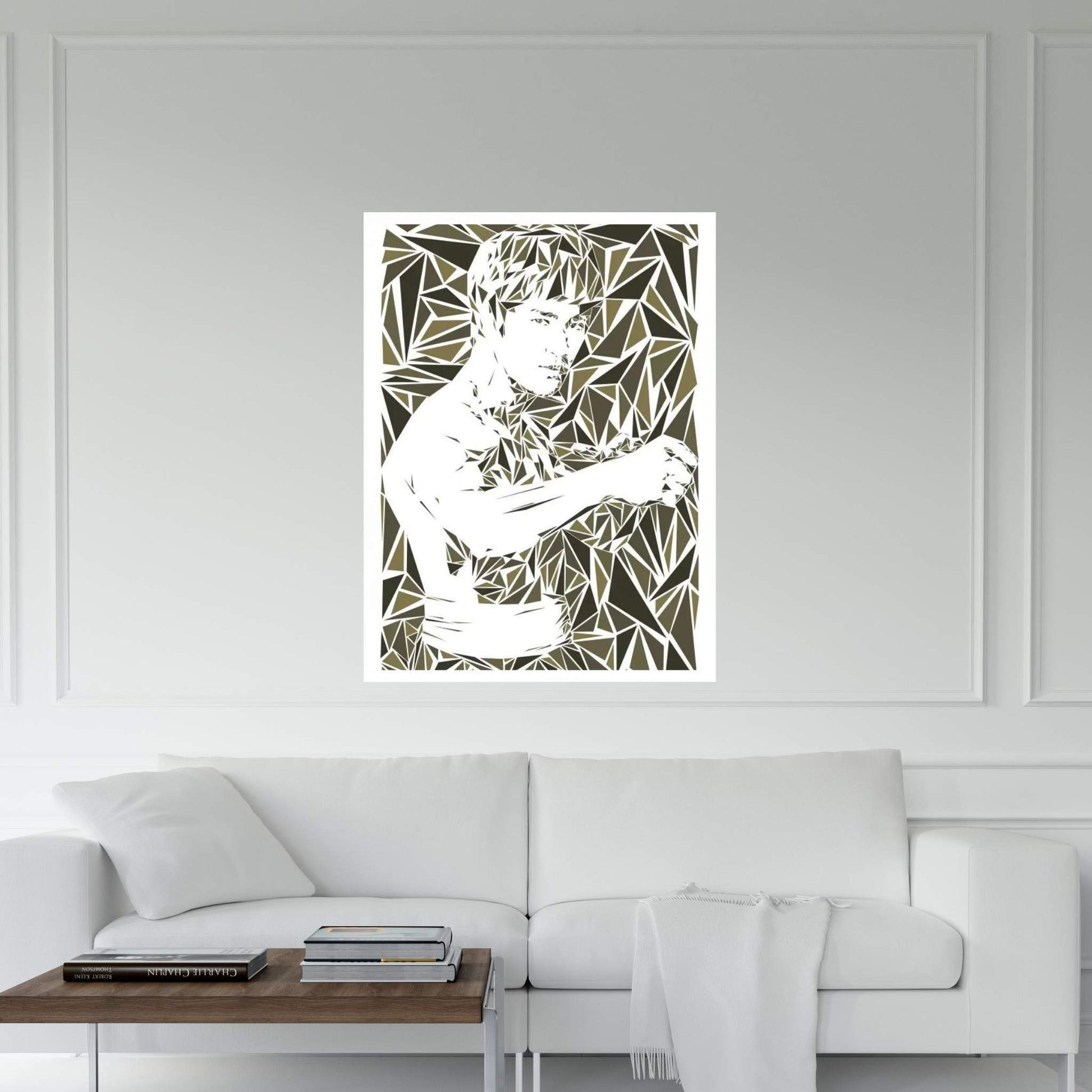 Bruce Lee Canvas Wall Art - Y Canvas
