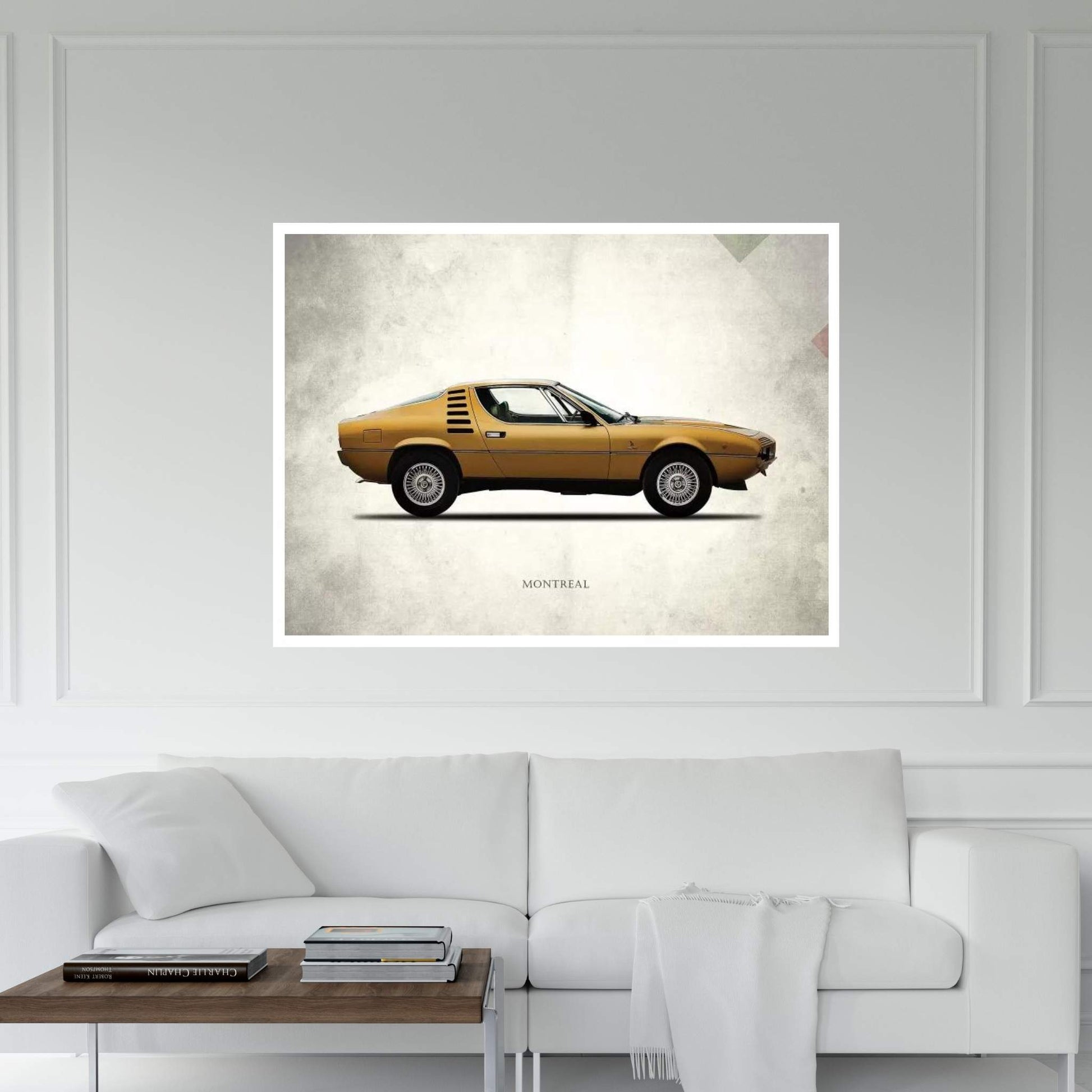 1972 Alfa Romeo Montreal Canvas Wall Art - Y Canvas
