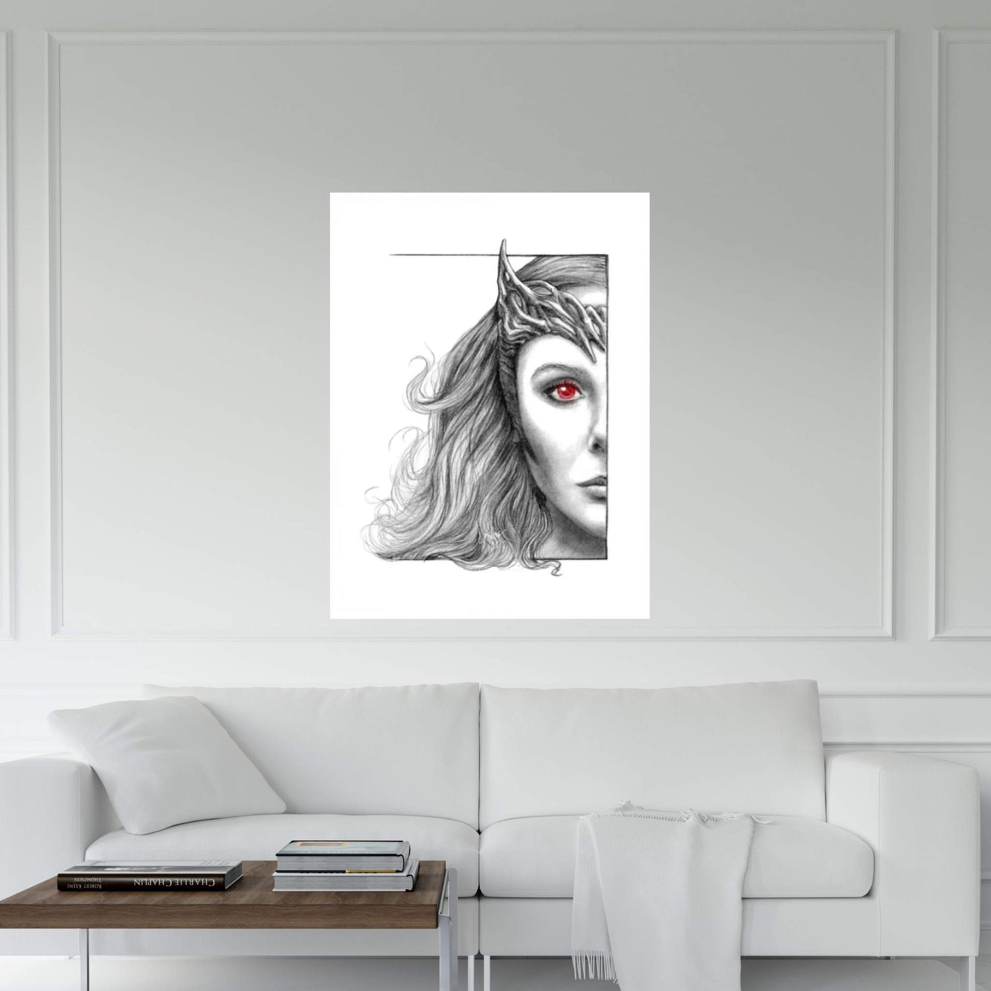Scarlet Witch Canvas Wall Art - Y Canvas
